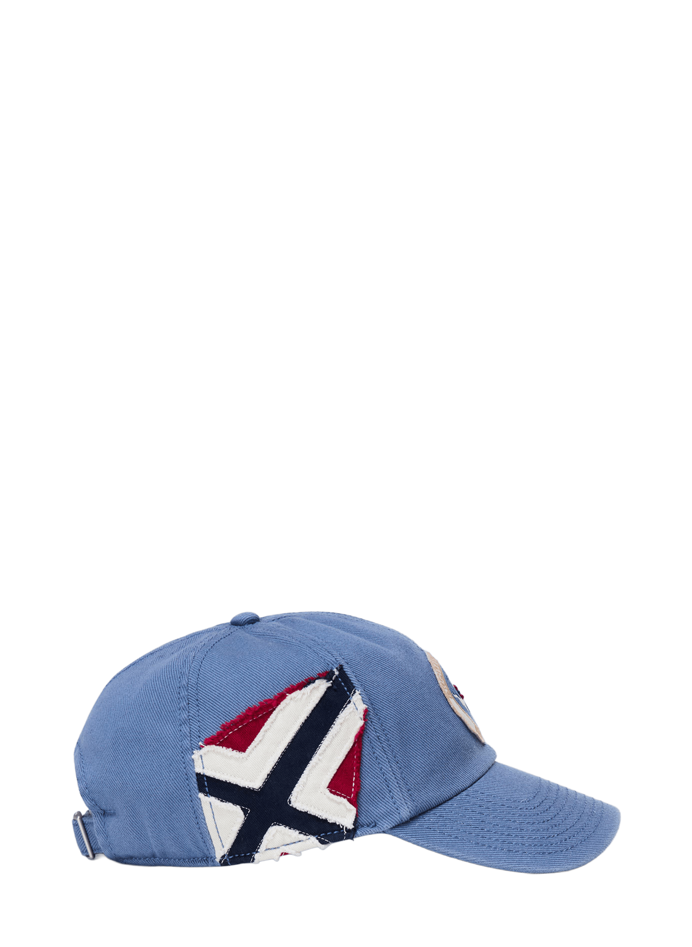 Casquette baseball Reflect à logo en coton NAPAPIJRI Bleu