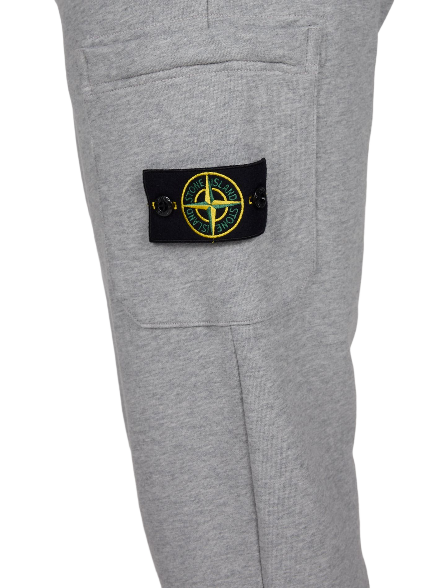 Cotton joggers STONE ISLAND Grey