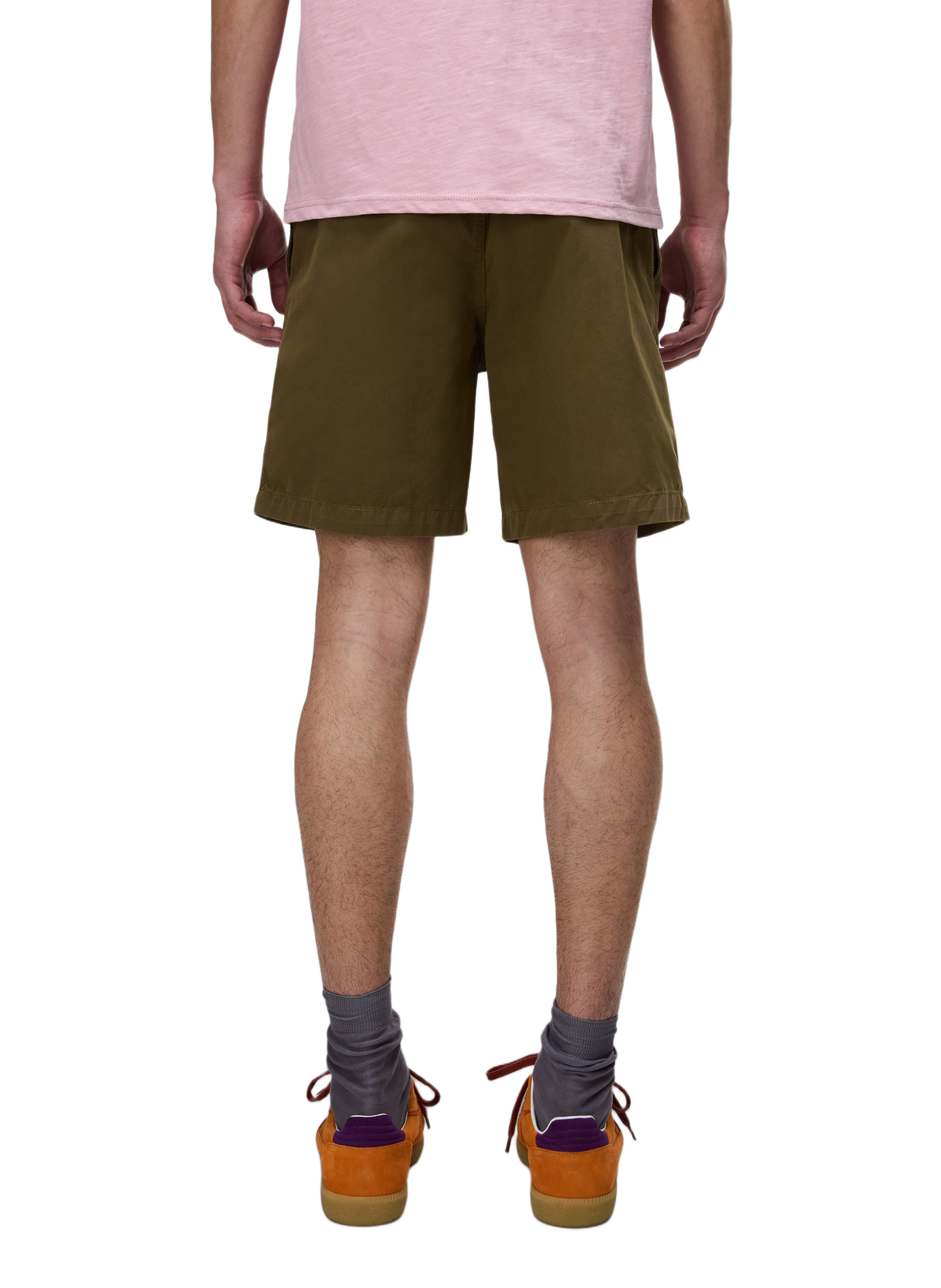 Short droit N-Hyperion en coton NAPAPIJRI Kaki