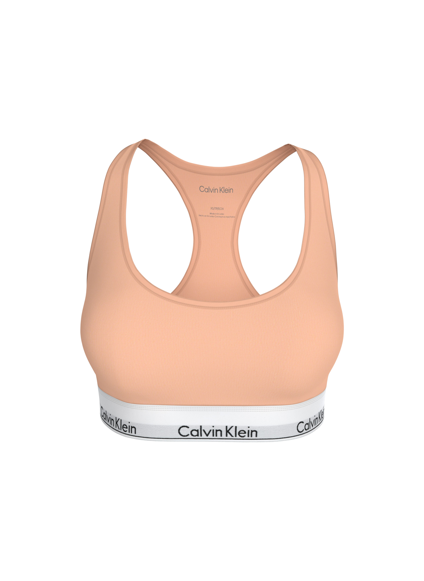 Brassière en coton CALVIN KLEIN Orange