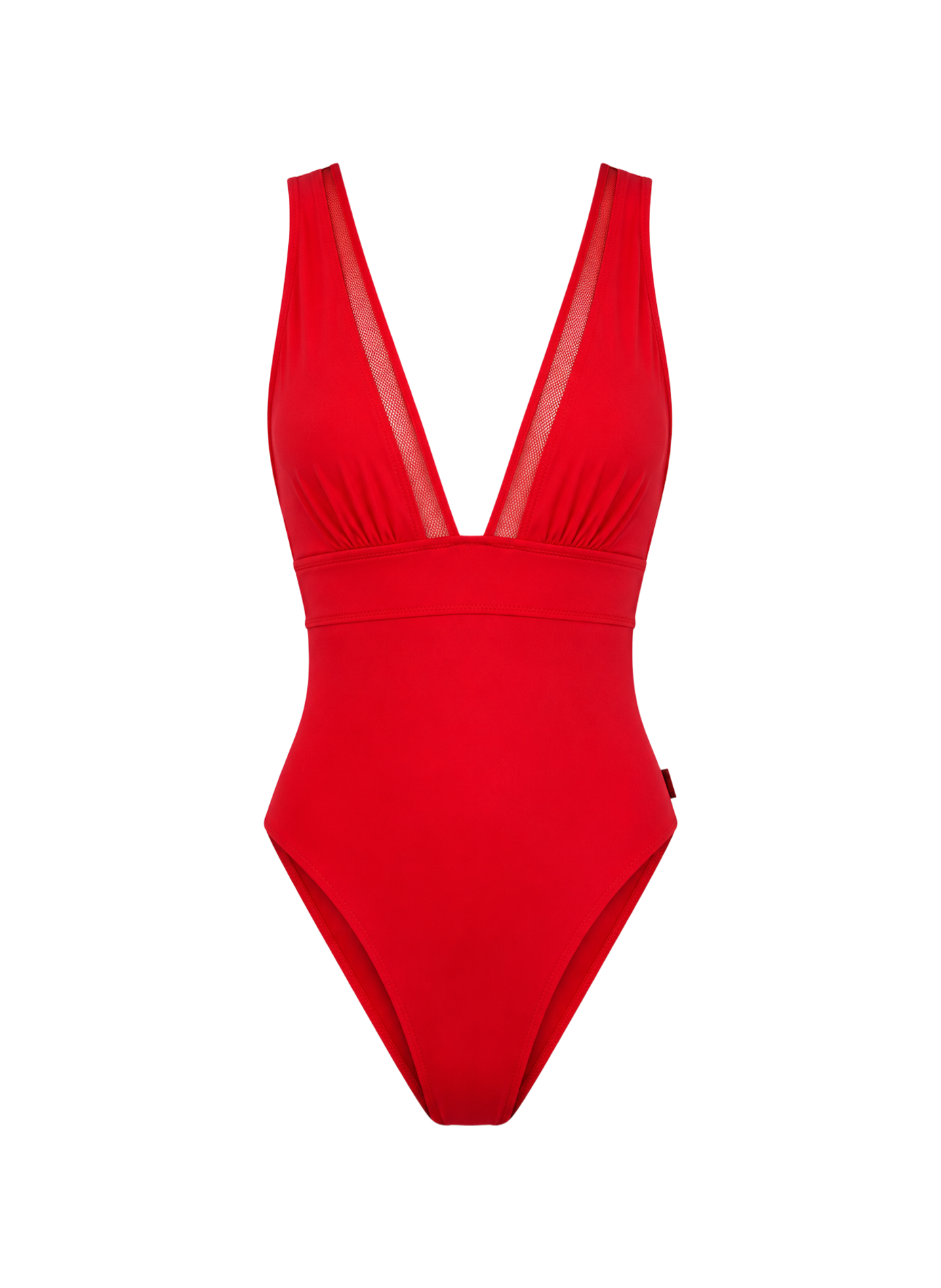 One-piece swimsuit Charlie SHAN Red