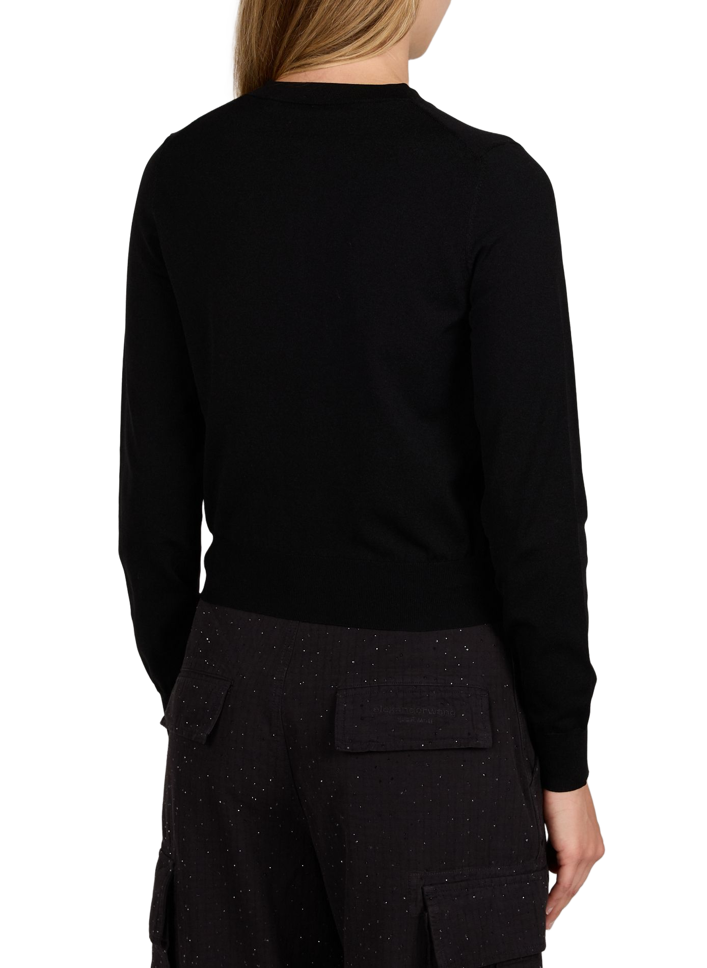 Ronde hals vest ALEXANDER WANG Zwart