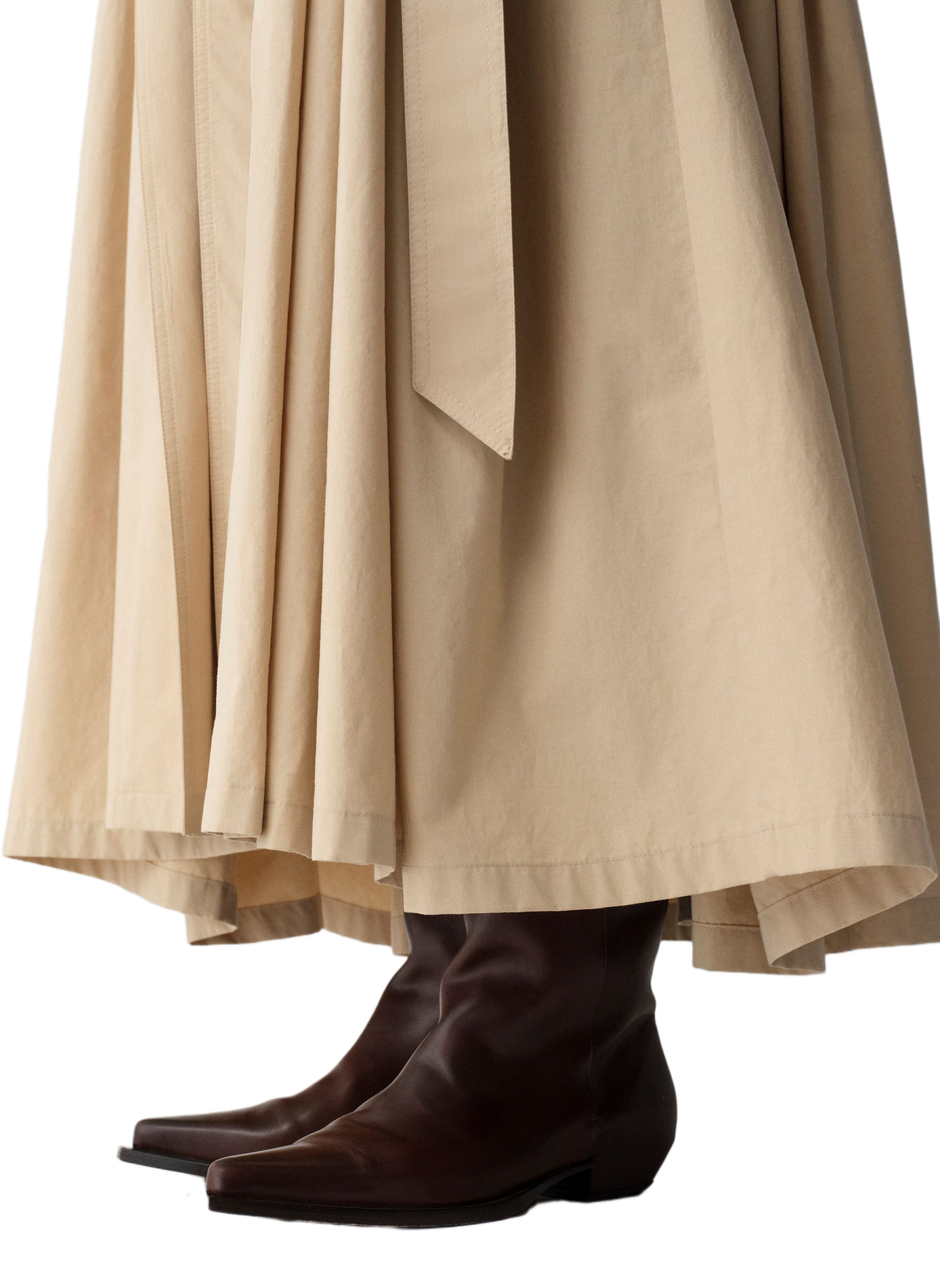 Cheer leather ankle boots CALVIN KLEIN COLLECTION Brown