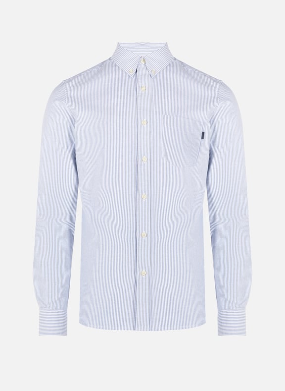Striped cotton shirt Blue by DOCKERS DOCKERS Striped cotton shirt Blue