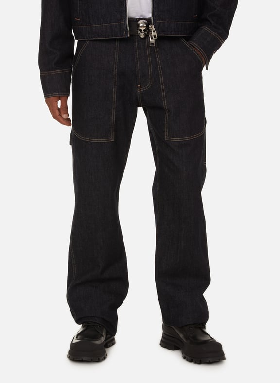 Alexander mcqueen top jeans mens