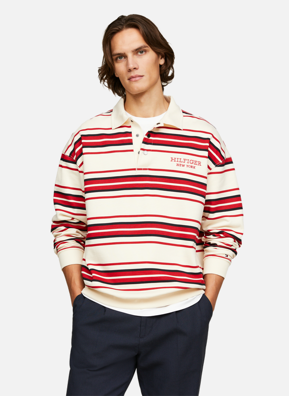TOMMY HILFIGER Polo manches longues  Multicolore