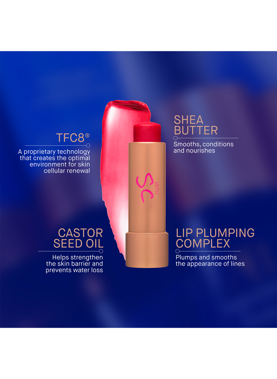 The Tinted Balm Shade 1 AUGUSTINUS BADER A sheer deep pink
