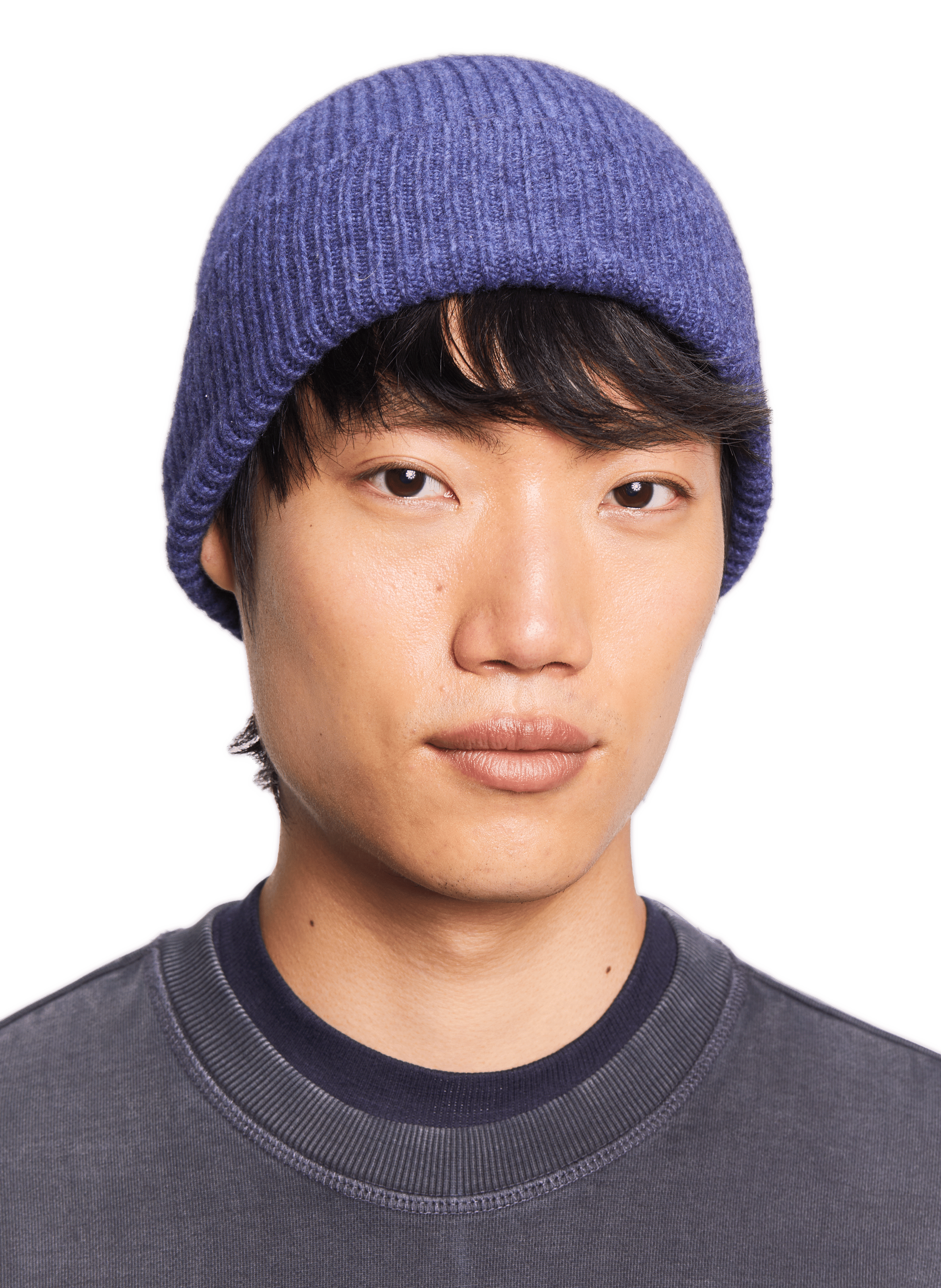 Beanie en laine et angora MACKIE Multicolore