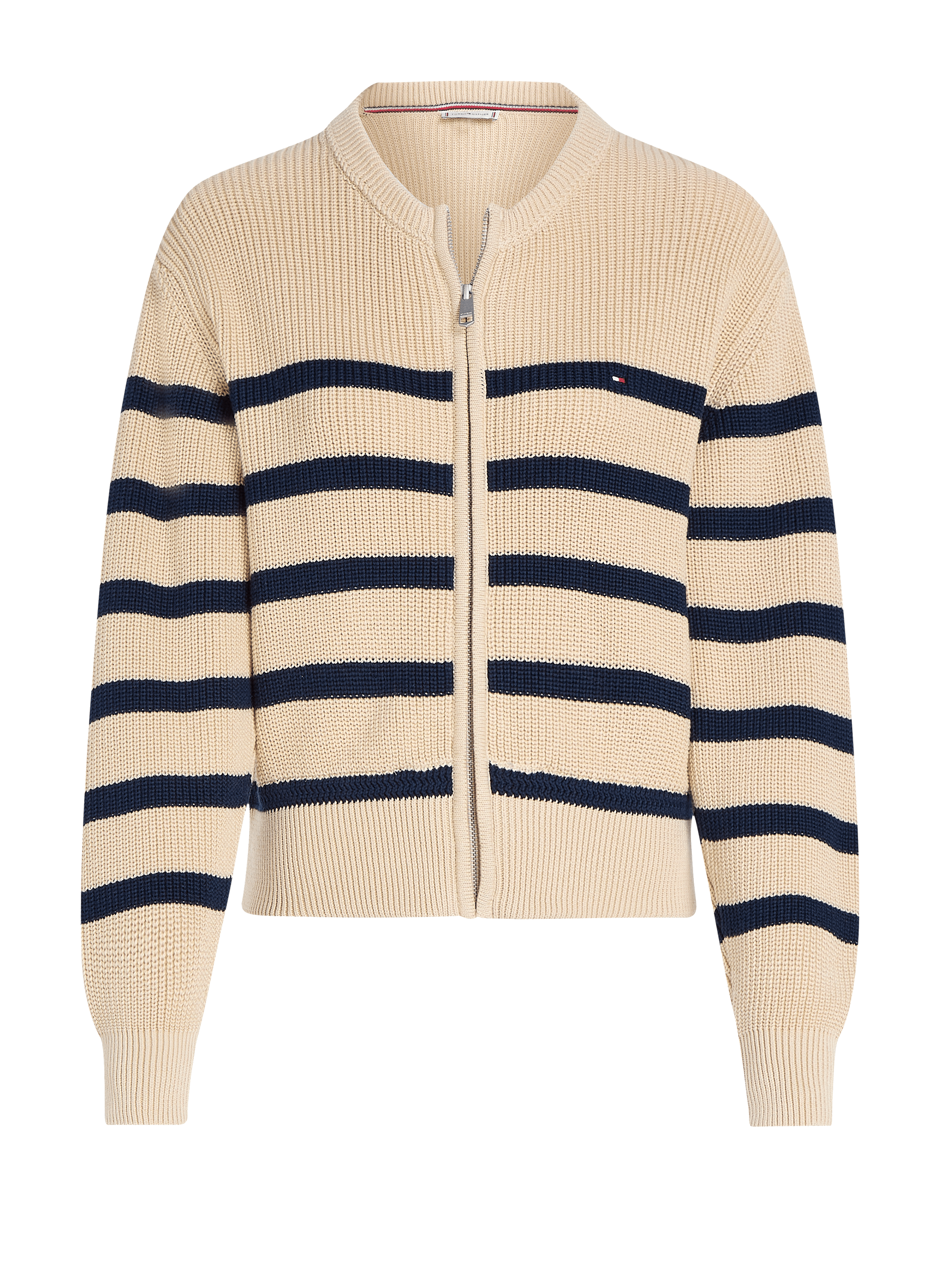Gilet zippé en coton  TOMMY HILFIGER Multicolore