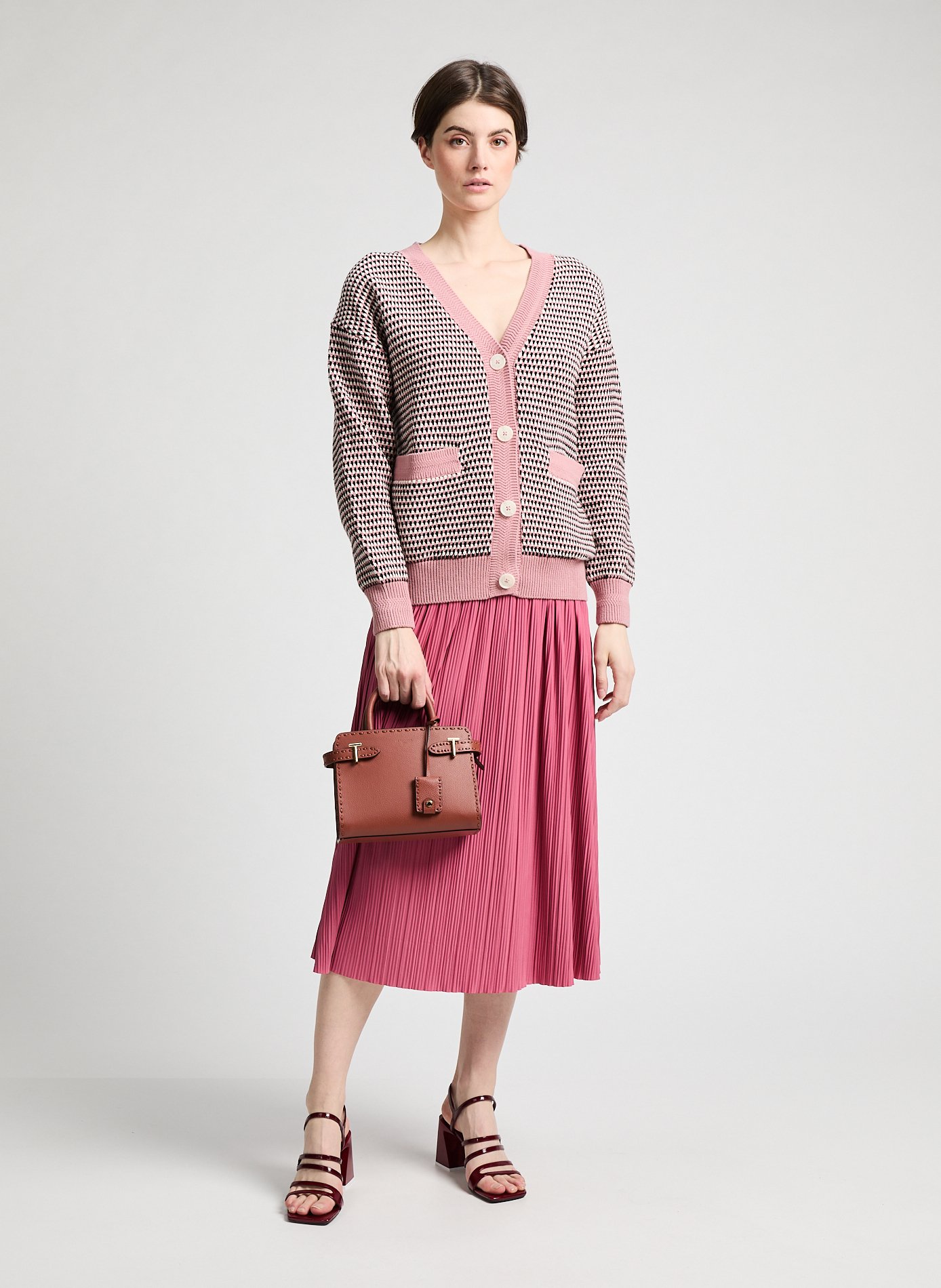 Textured Tiffany Cardigan VARLEY Multicolour
