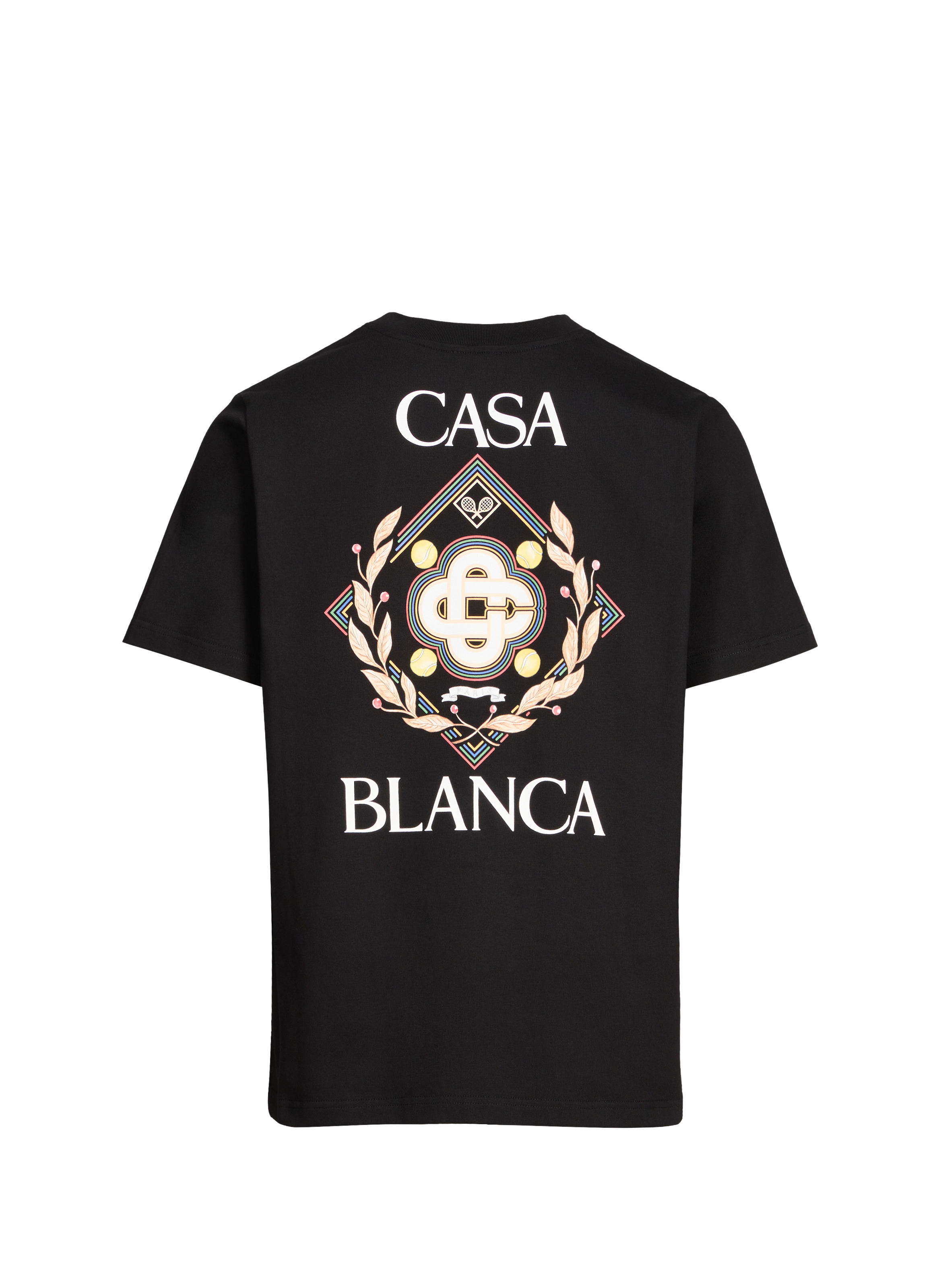 Classic Cotton T-Shirt CASABLANCA PARIS Black