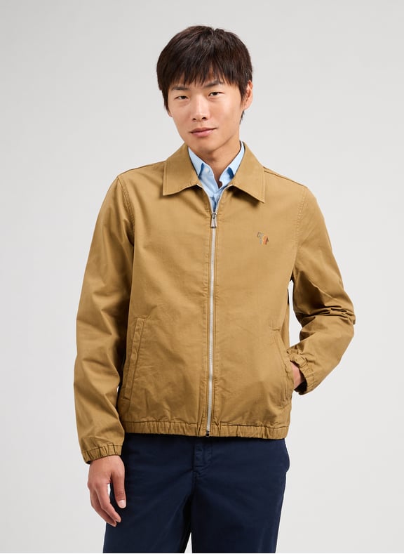 Veste Coach Broad Stripe Zebra Beige by PAUL SMITH PAUL SMITH Veste Coach Broad Stripe Zebra Beige