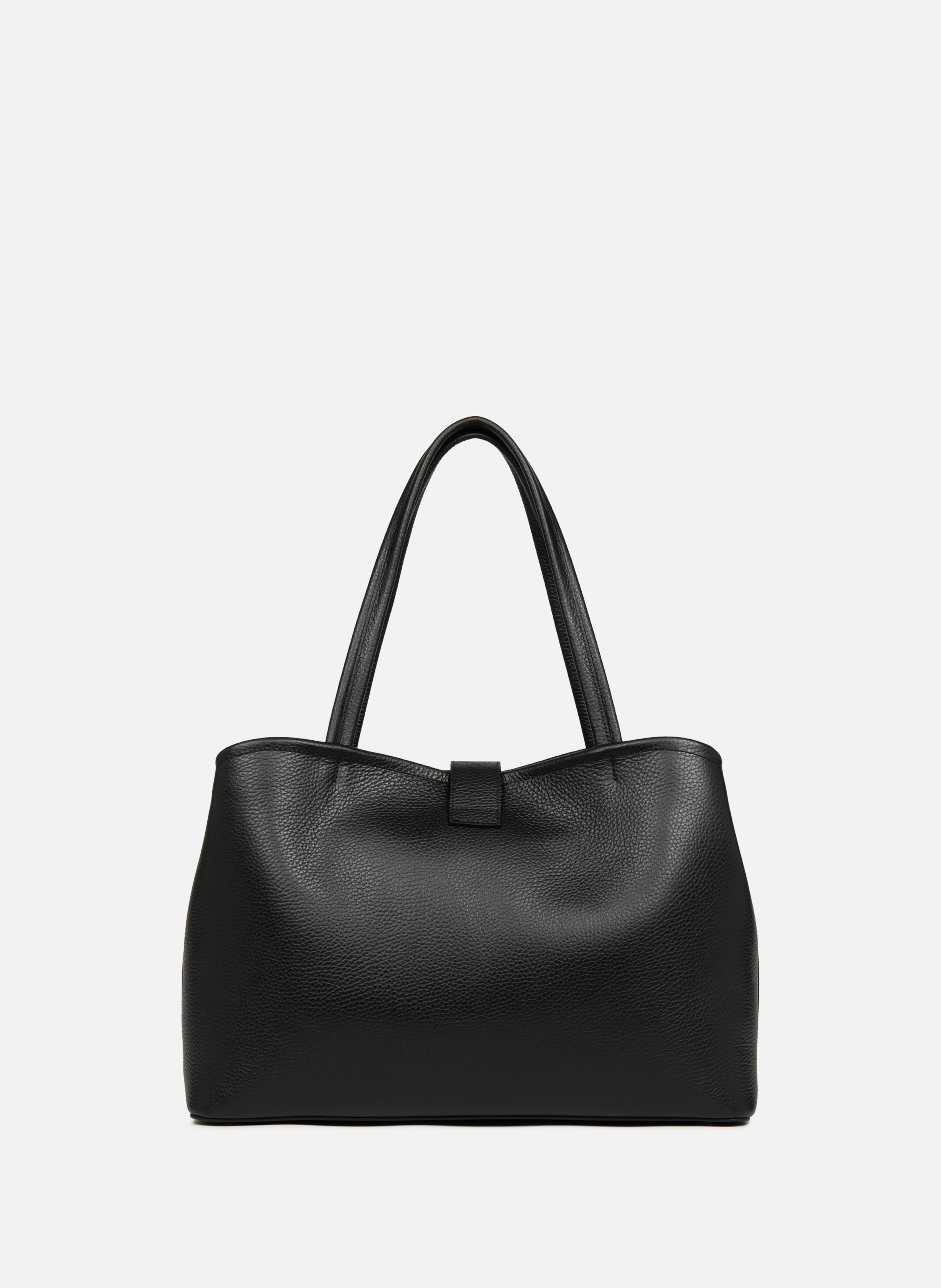 Large tote bag - Top Double LANCASTER Black