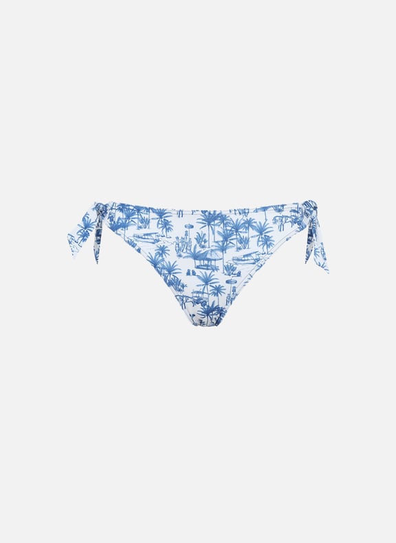Culotte de maillot de bain - toile balinaise Bleu by GILI'S GILI'S Culotte de maillot de bain - toile balinaise Bleu