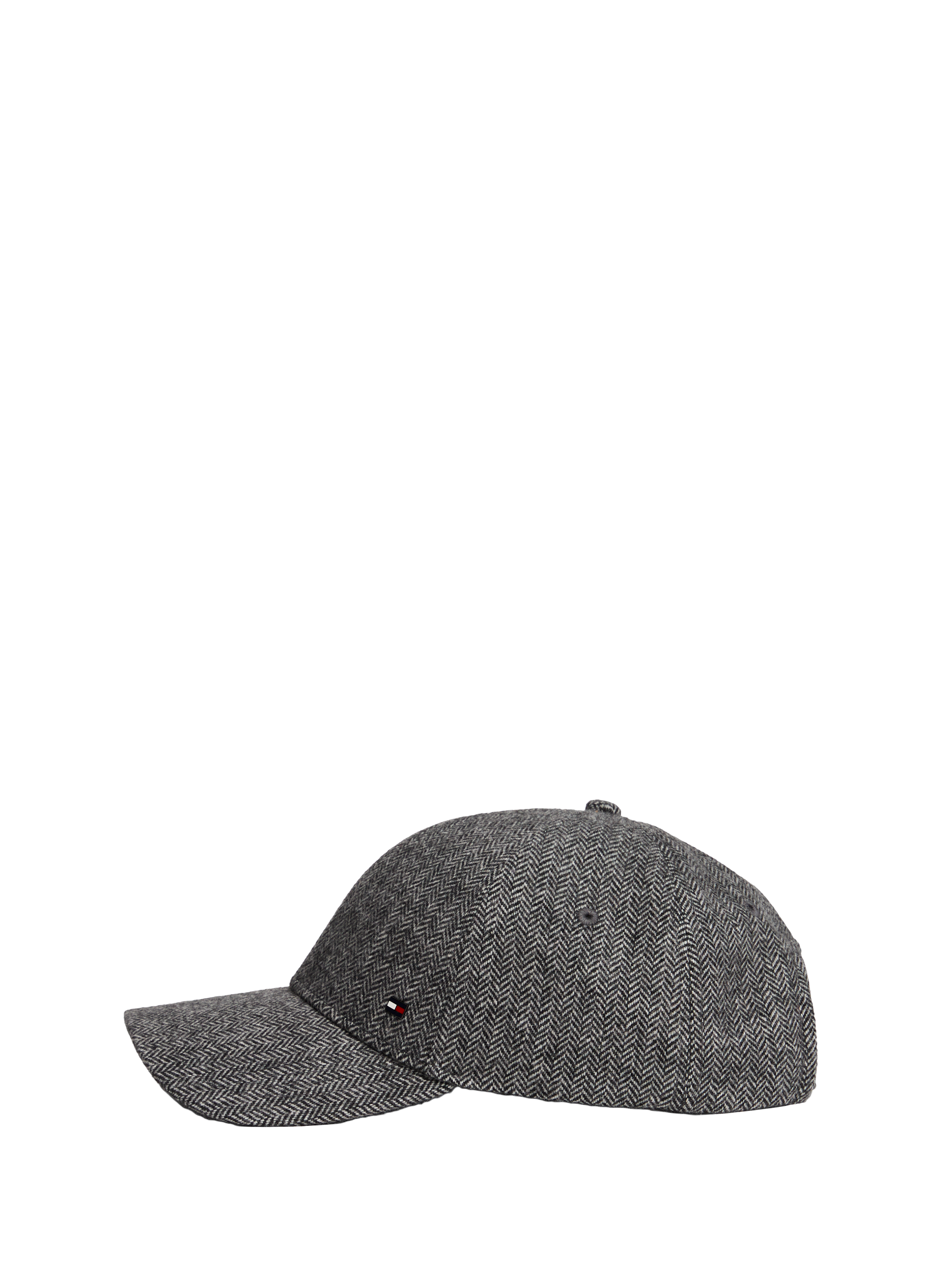 Wool baseball cap TOMMY HILFIGER Grey