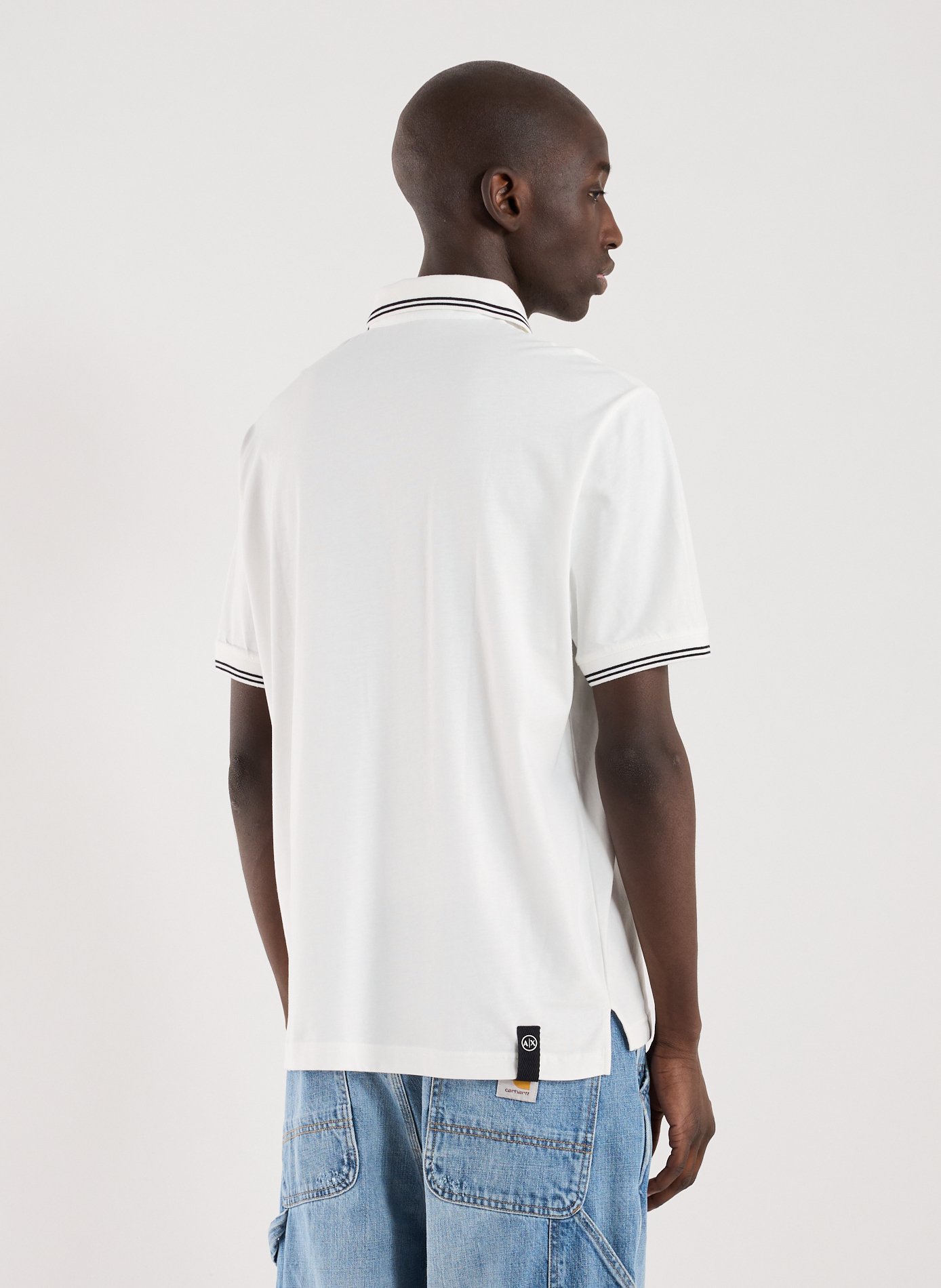  Cotton polo shirt  ARMANI EXCHANGE White