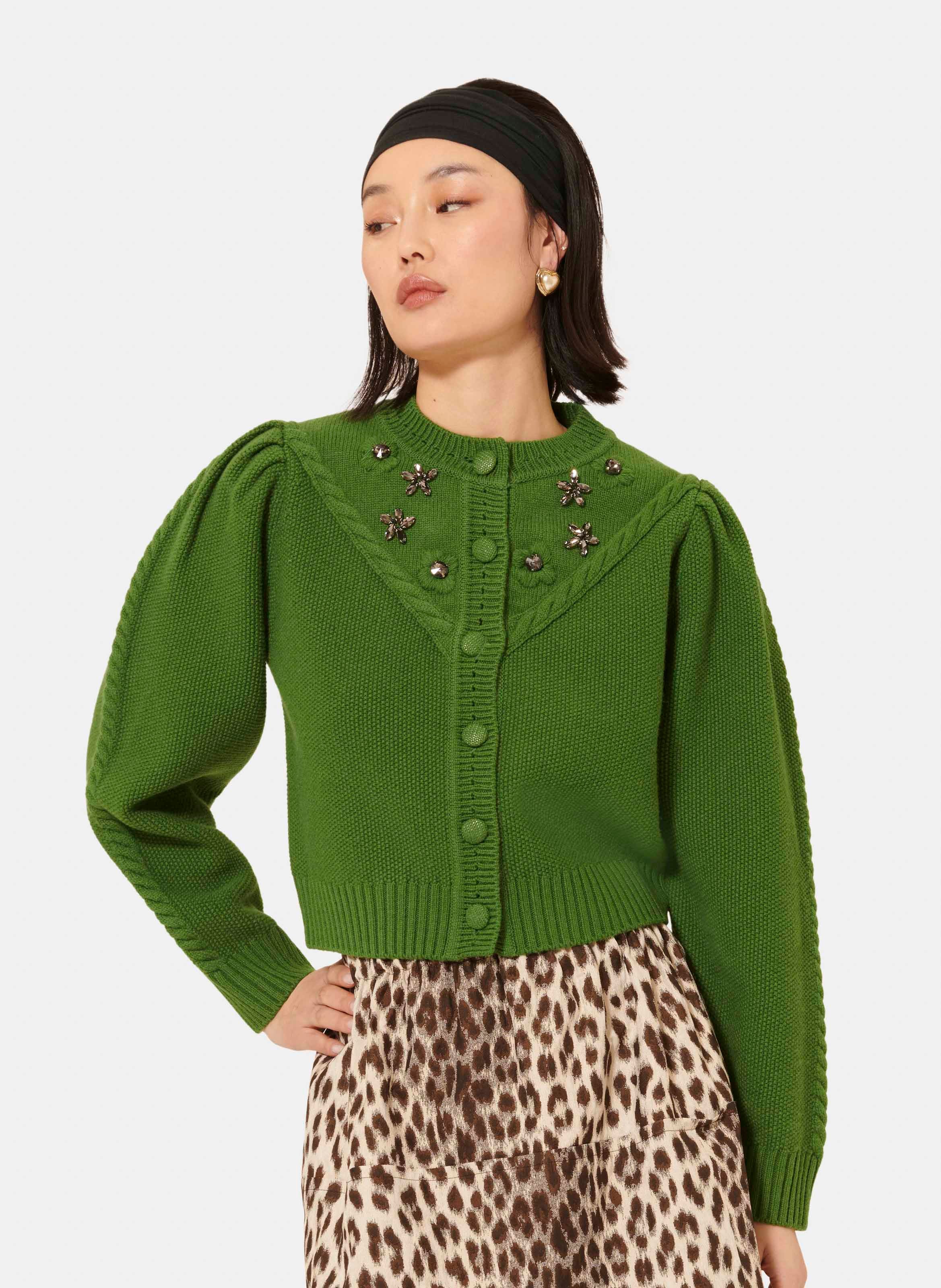 Gilet gustave TARA JARMON Vert