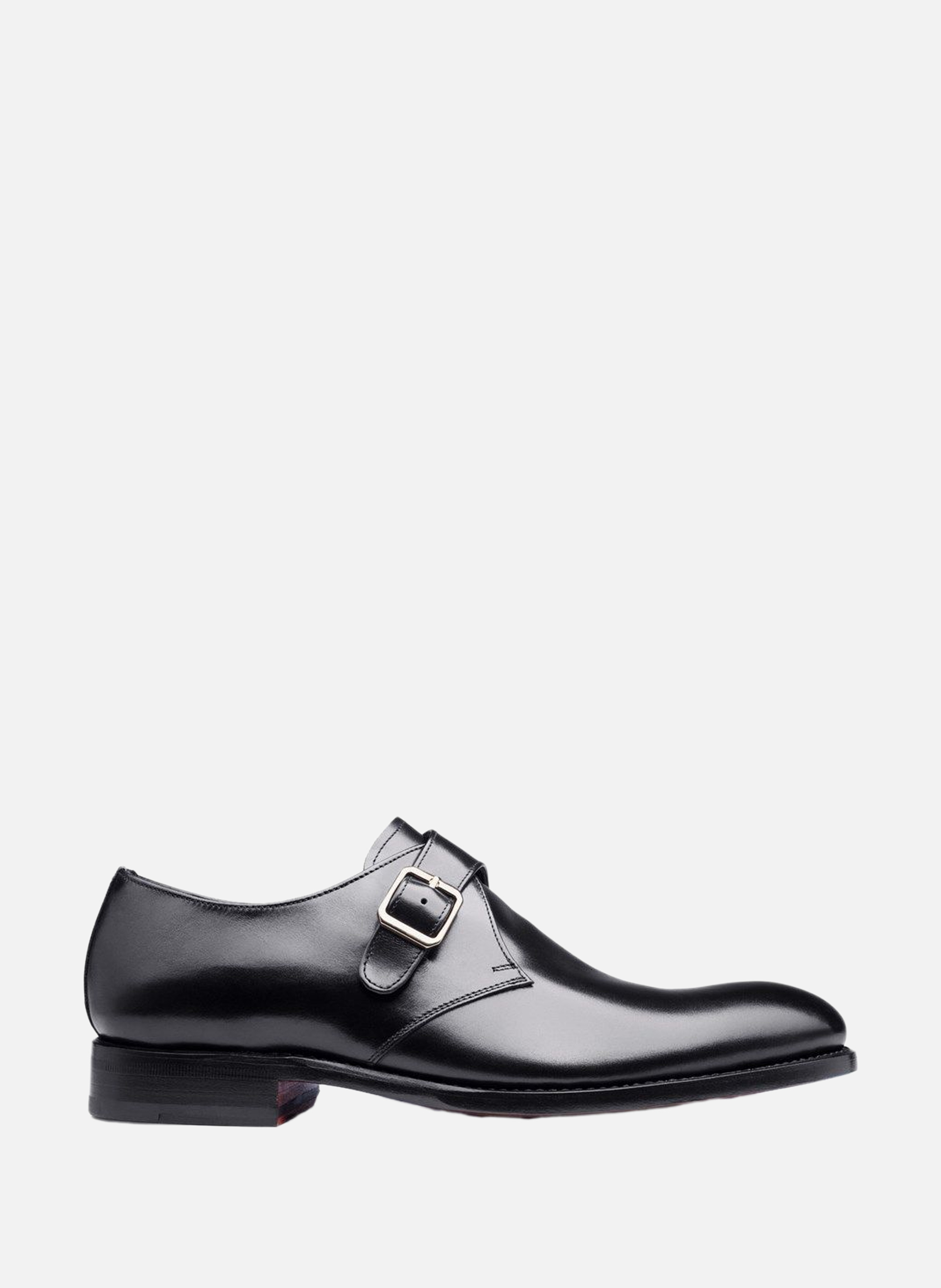 Chaussure monk en cuir beckett FINSBURY Noir