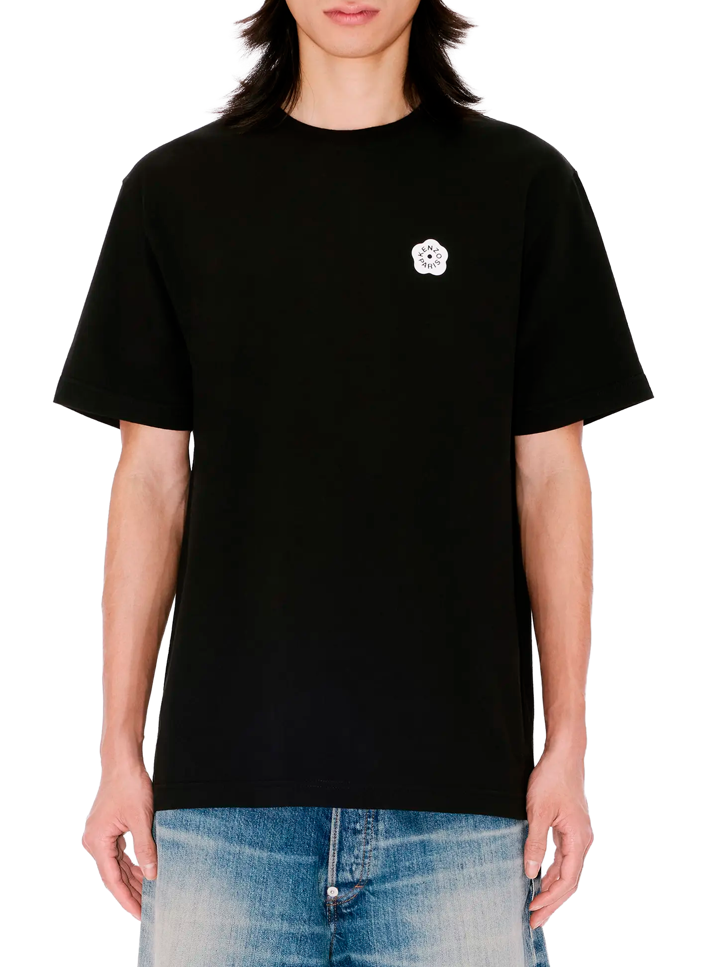 KENZO T-shirt en coton Noir