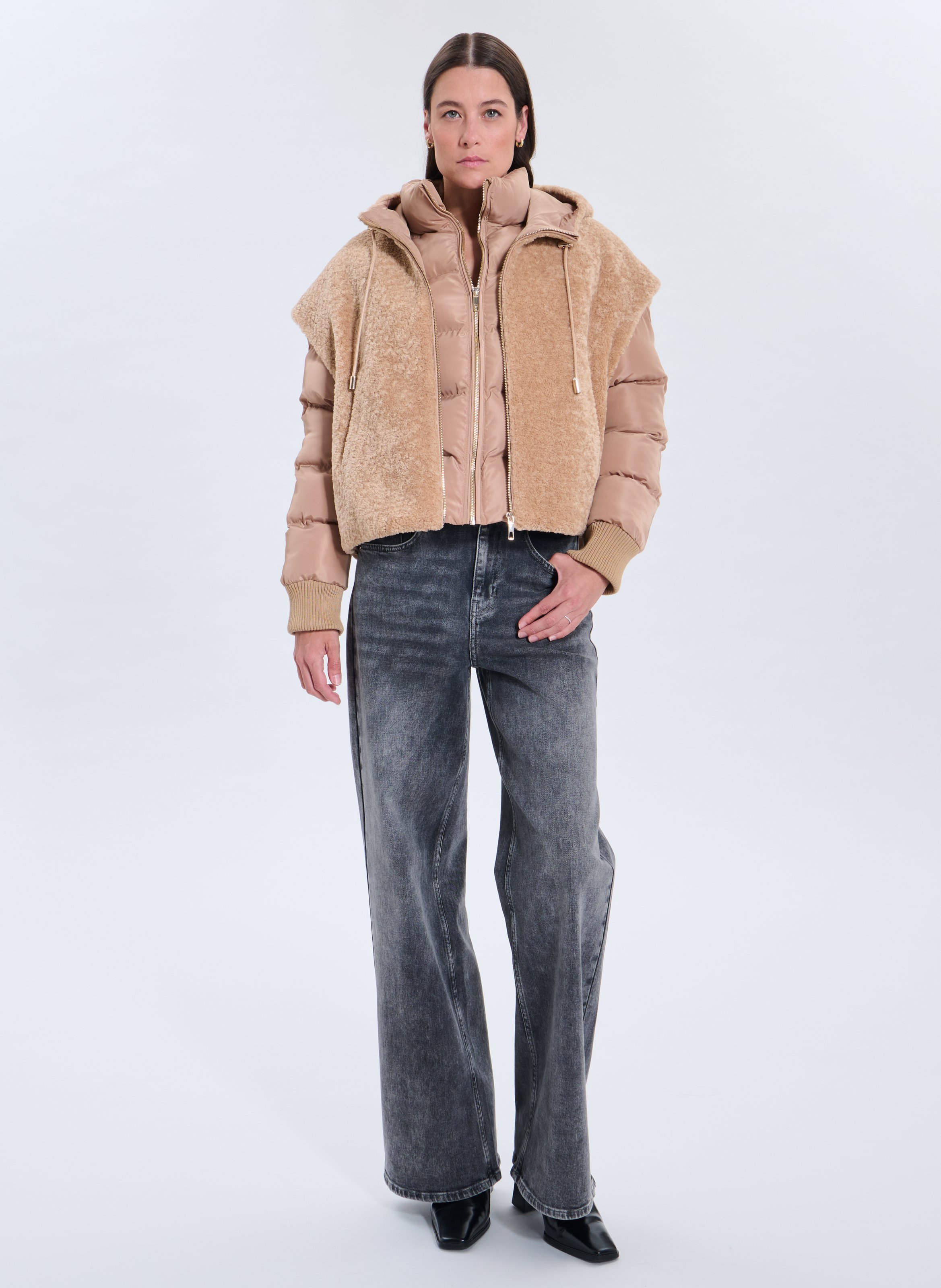 Doudoune  marguerite ZAPA Marron