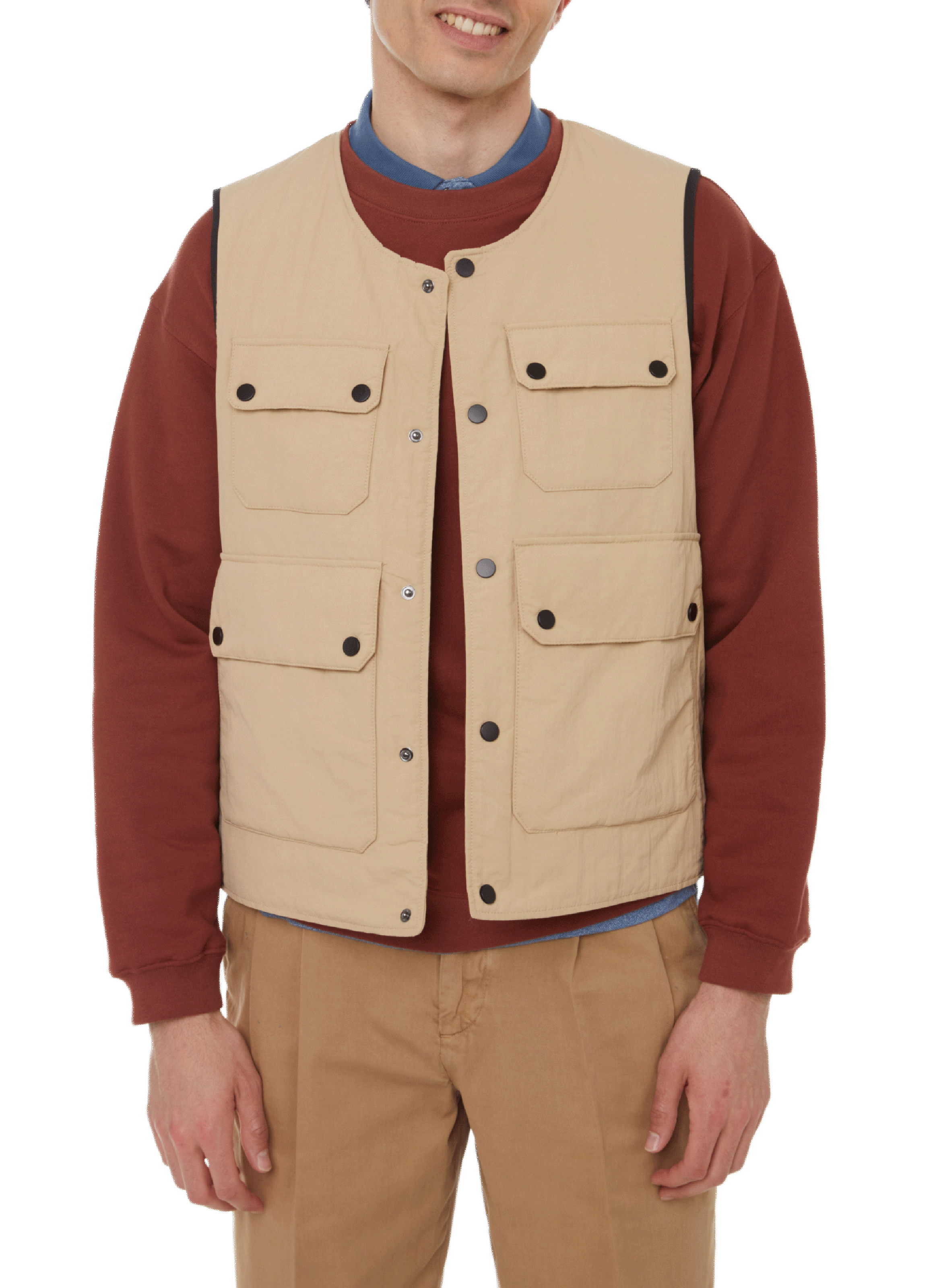 SAISON 1865 Gilet Beige