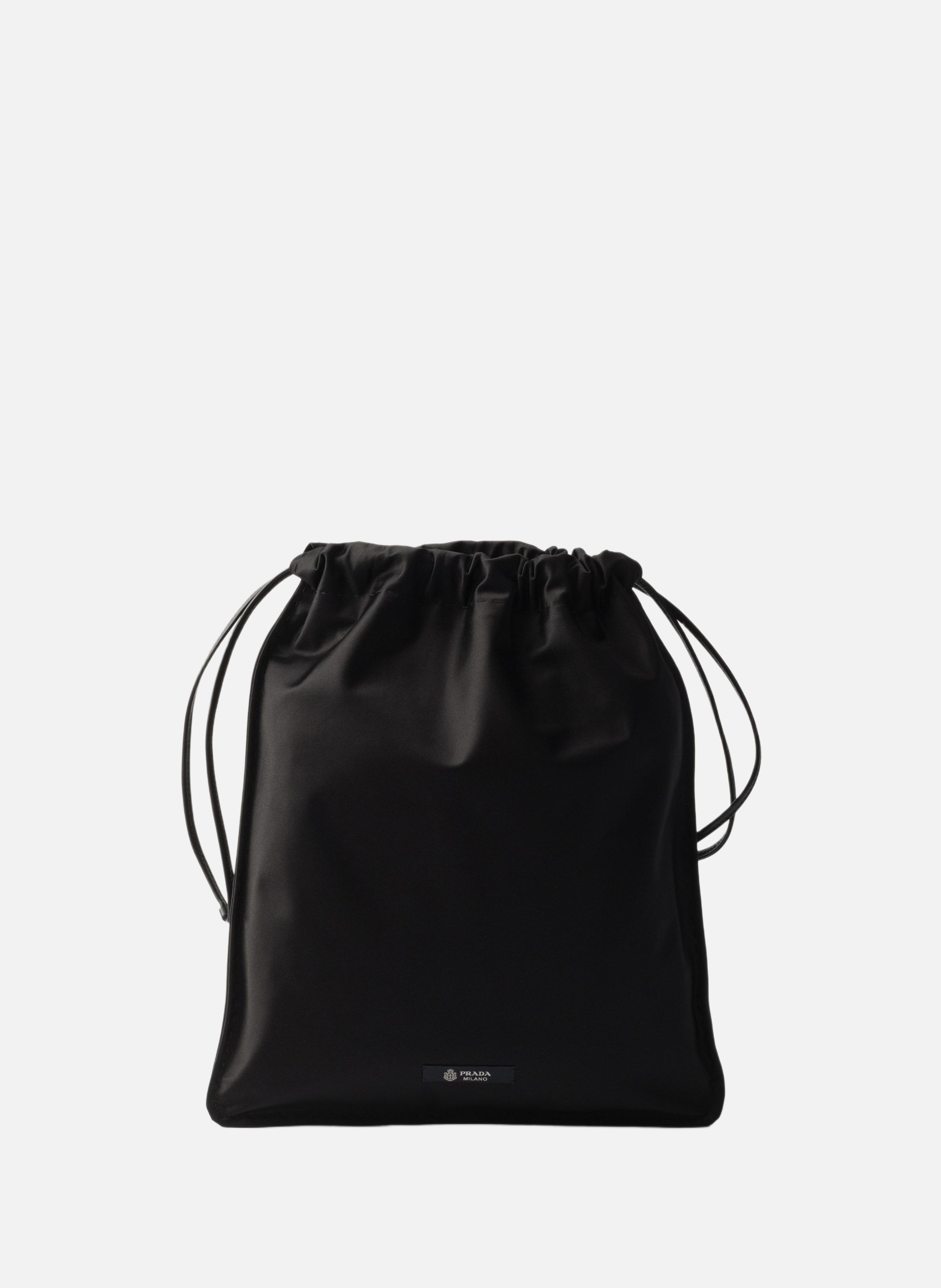 Pochette prada wish en duchesse de soie PRADA Noir