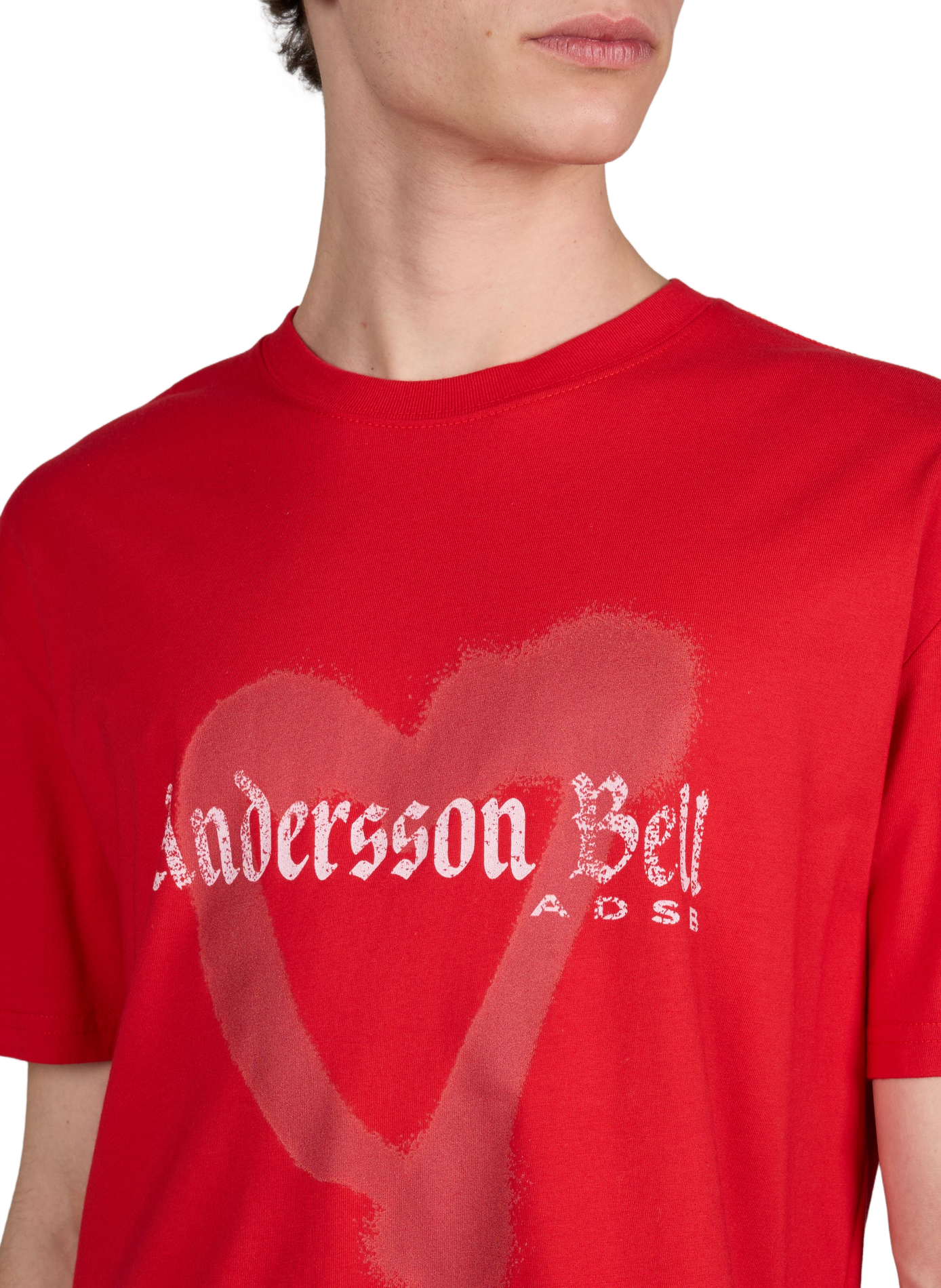 Classic Cotton T-Shirt ANDERSSON BELL Red