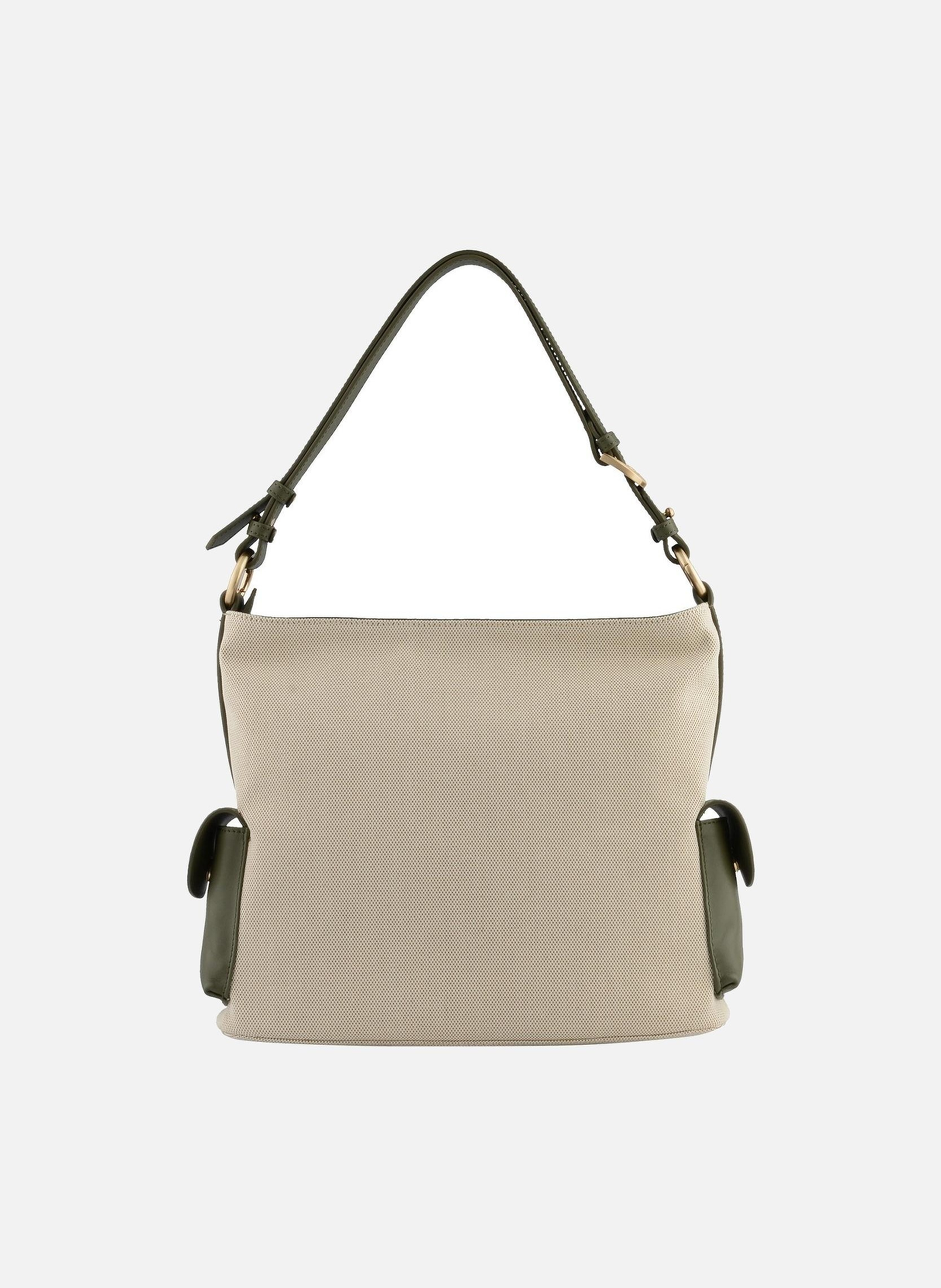 Reporter coton | sac porté épaule POURCHET Kaki