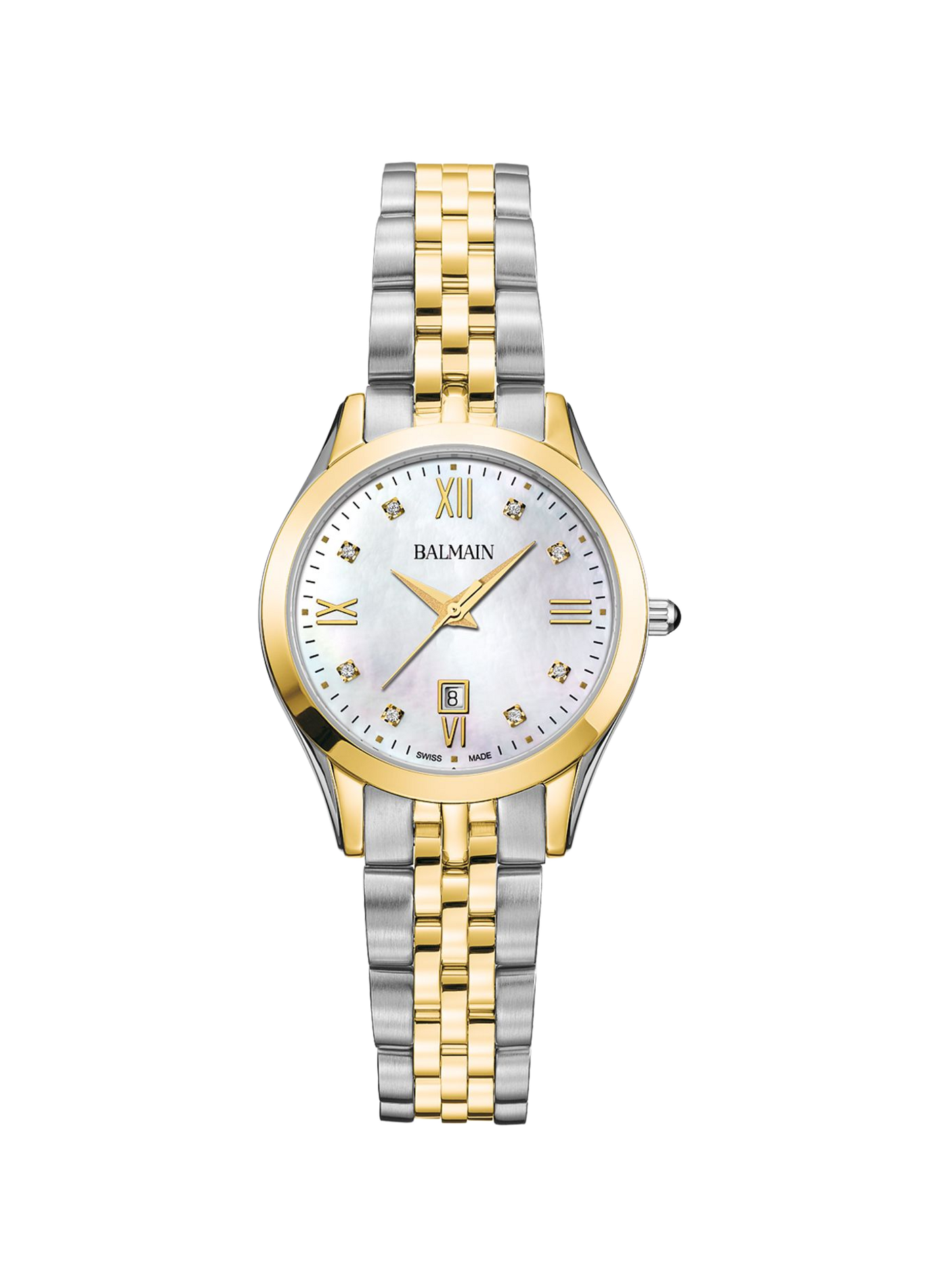 Montre quartz Classic R en acier inoxydable BALMAIN WATCHES Doré