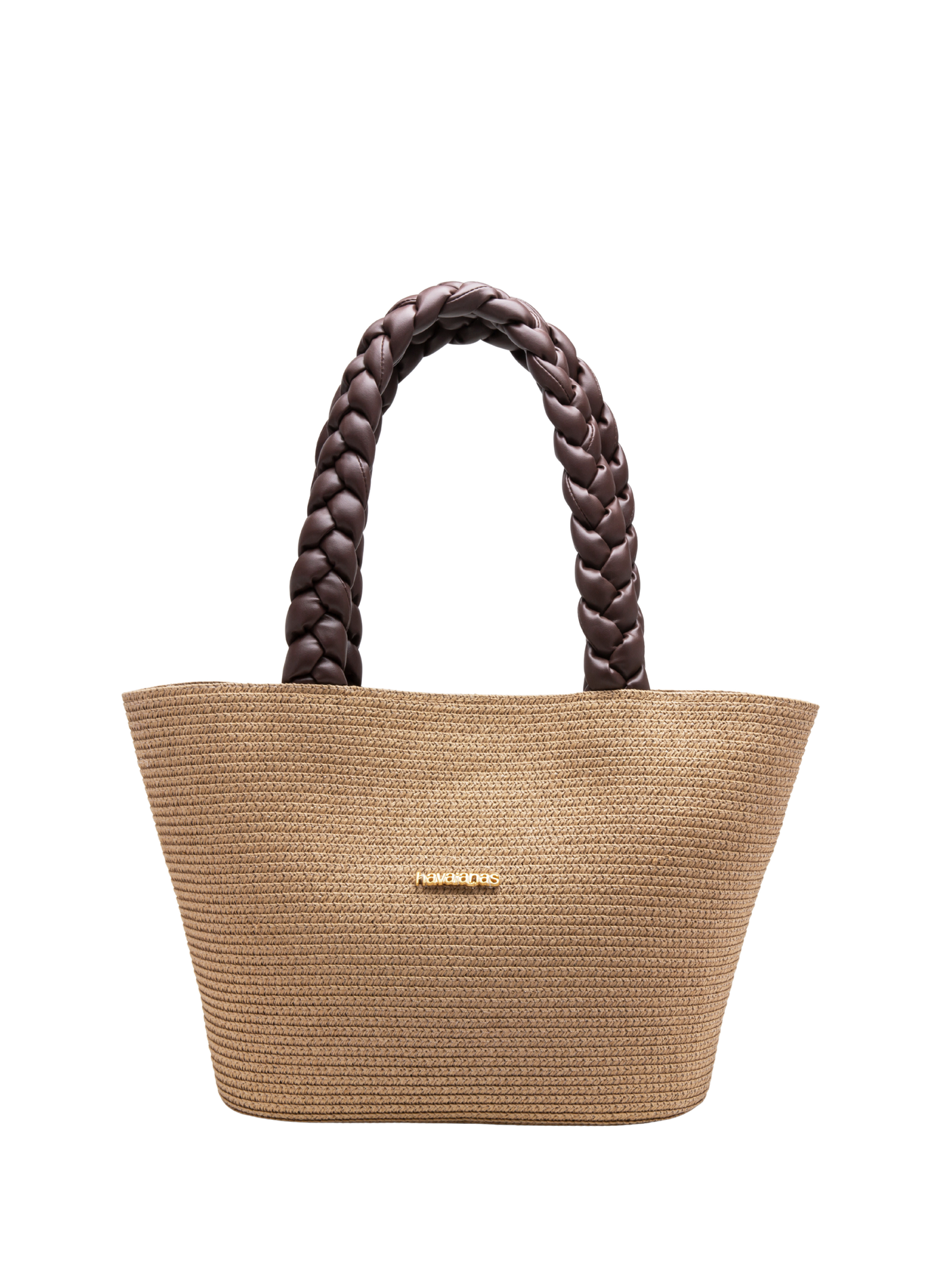 Sac cabas Boho Bag en paille  HAVAIANAS Doré
