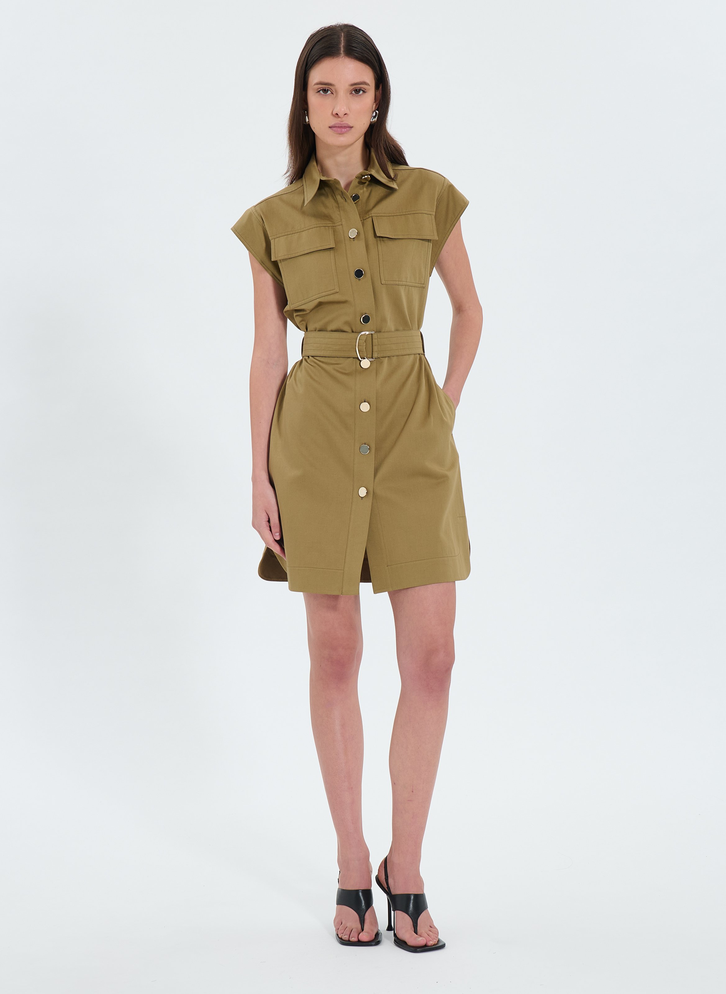 Robe  rosen ZAPA Kaki