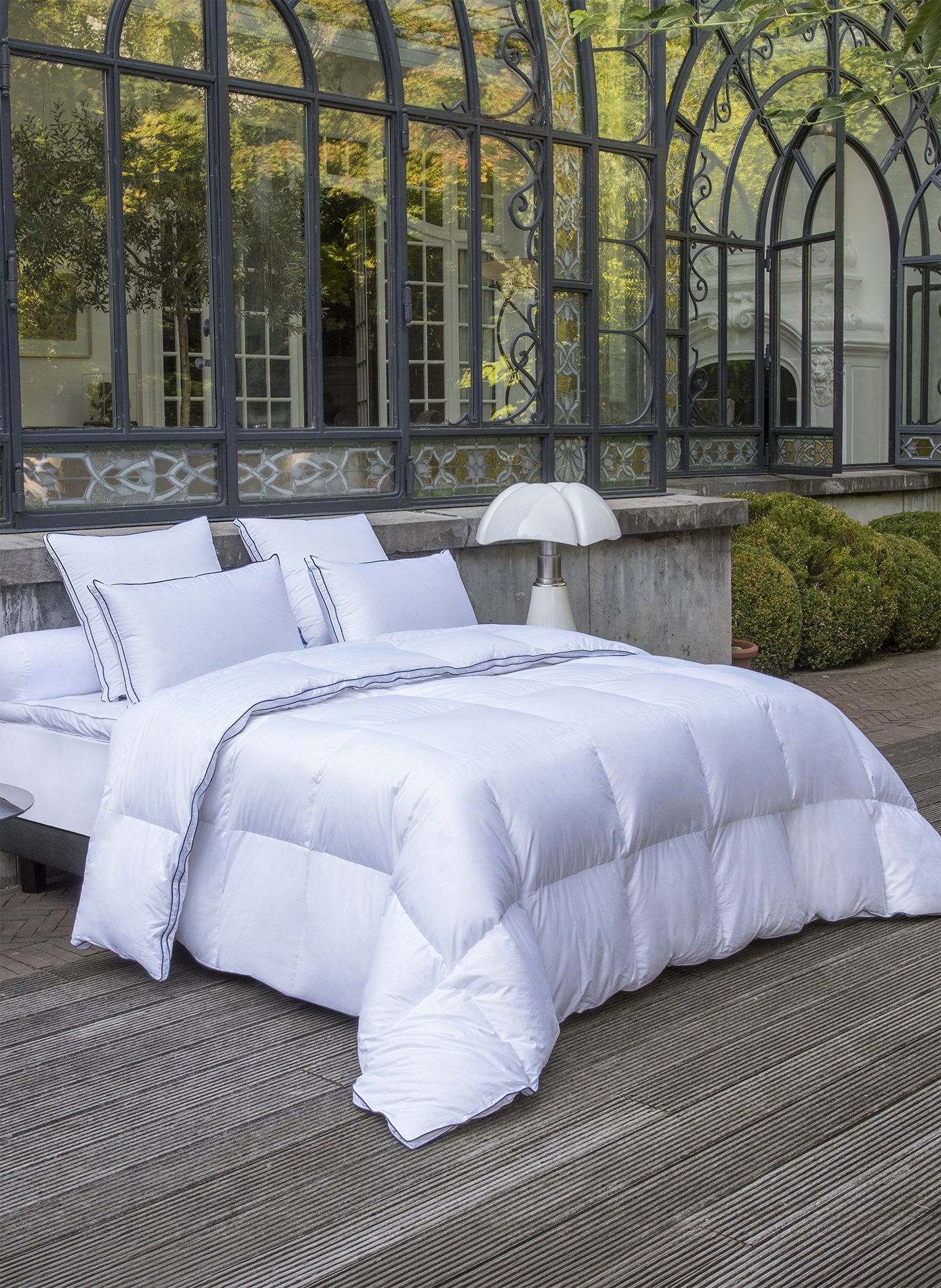 Couette palais des reves - 70% duvet d'oie - tempérée DROUAULT Blanc