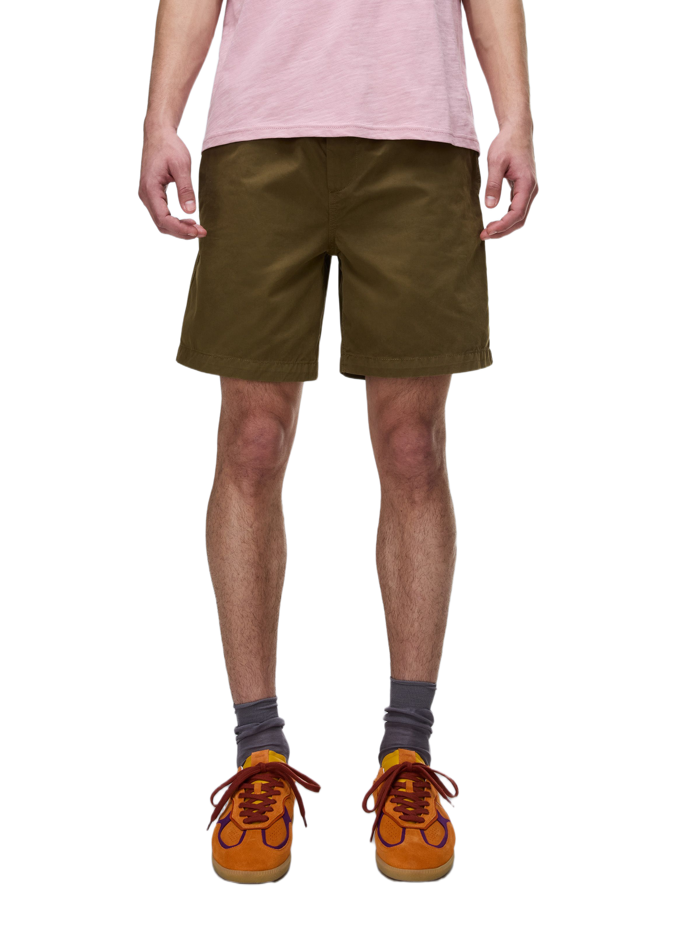 Short droit N-Hyperion en coton NAPAPIJRI Kaki