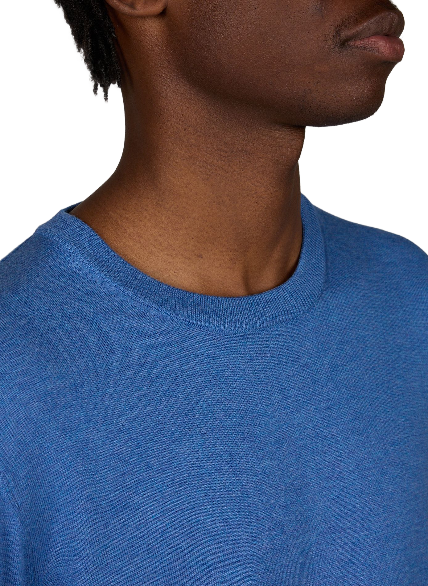 Cotton and linen jumper FACONNABLE Blue