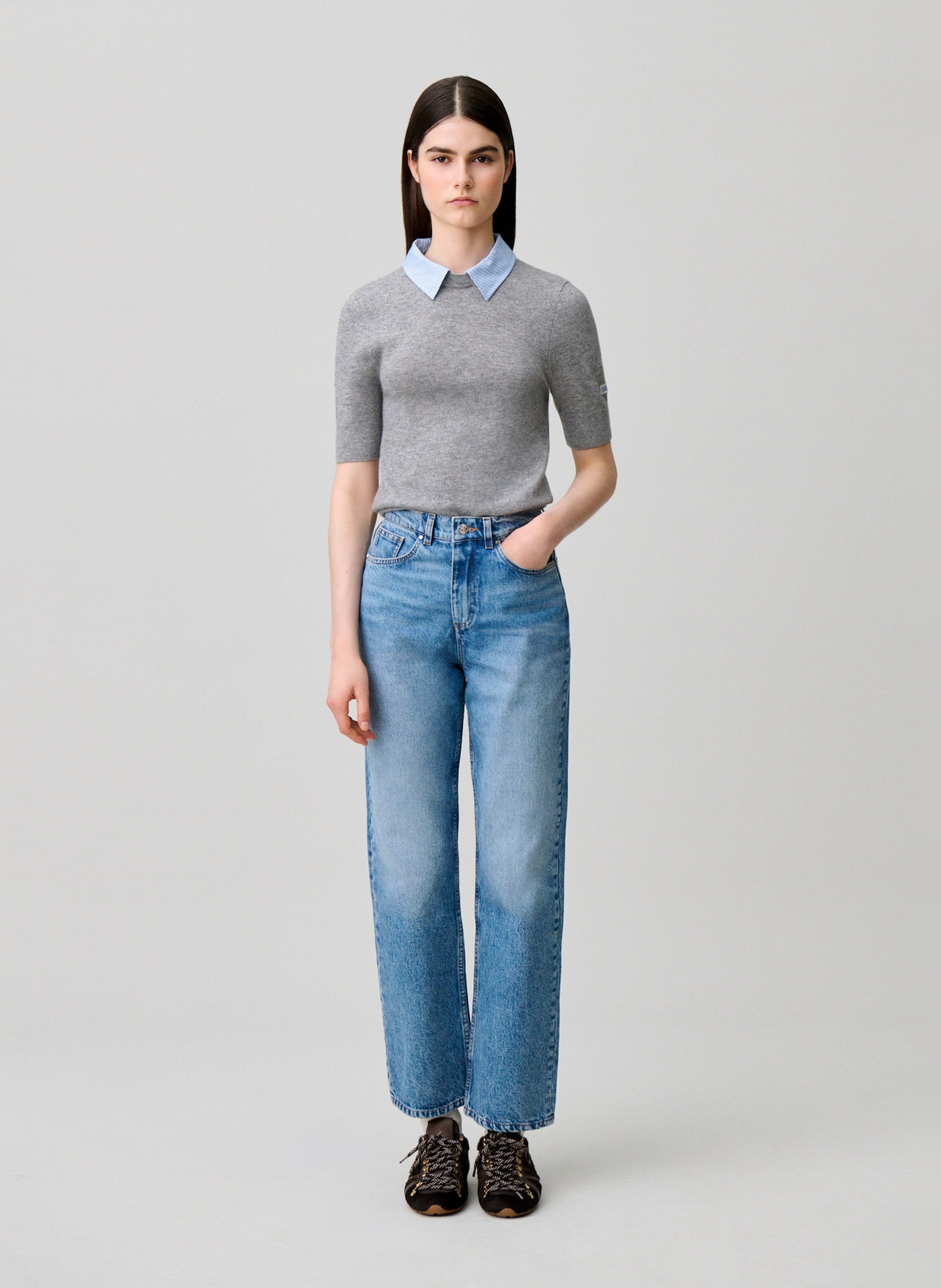Pull moulant en laine CLAUDIE PIERLOT Multicolore