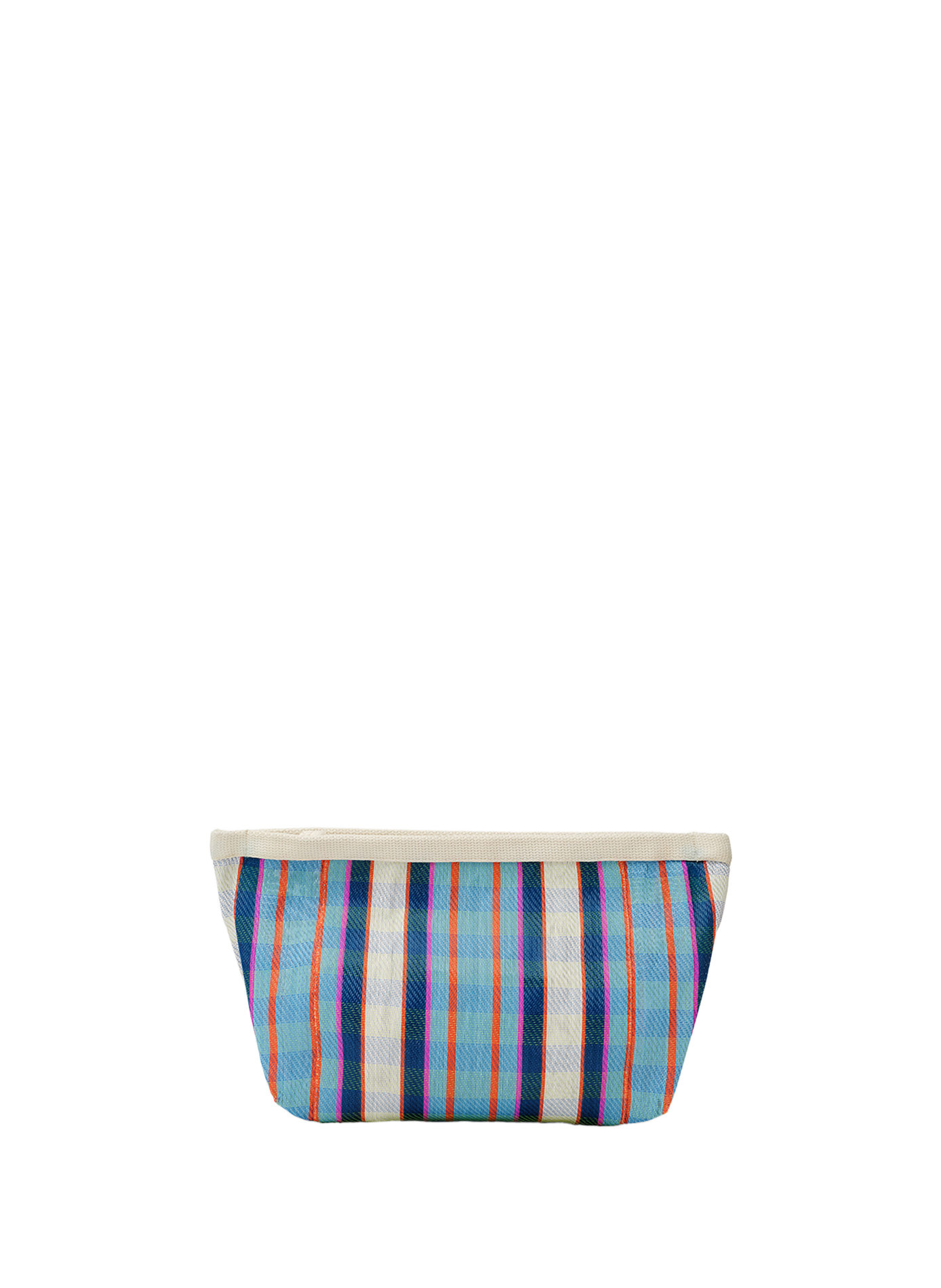 Gestreepte clutch, gedragen in de hand ISABEL MARANT Blauw