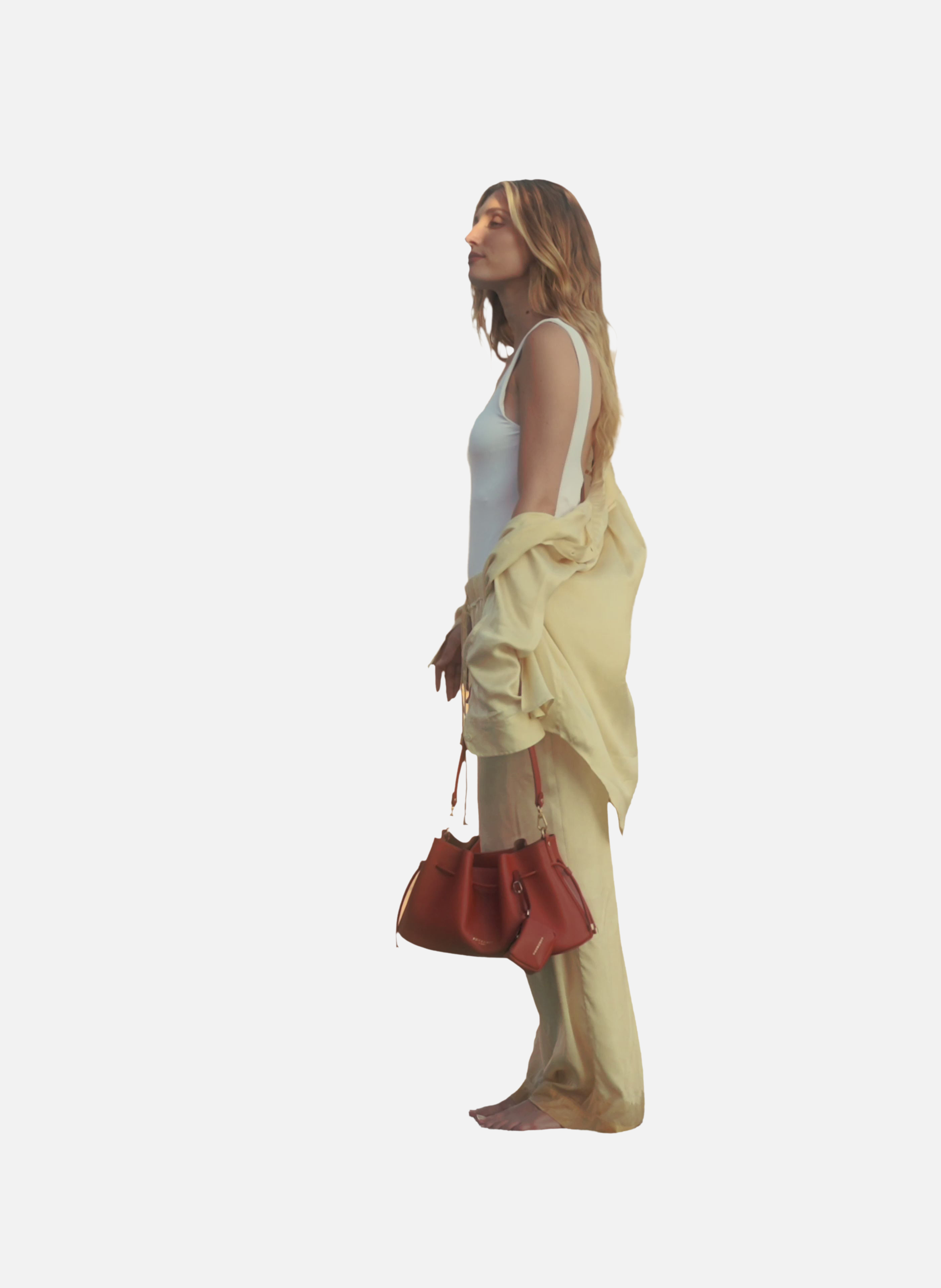 Florin | sac porté épaule POURCHET Orange