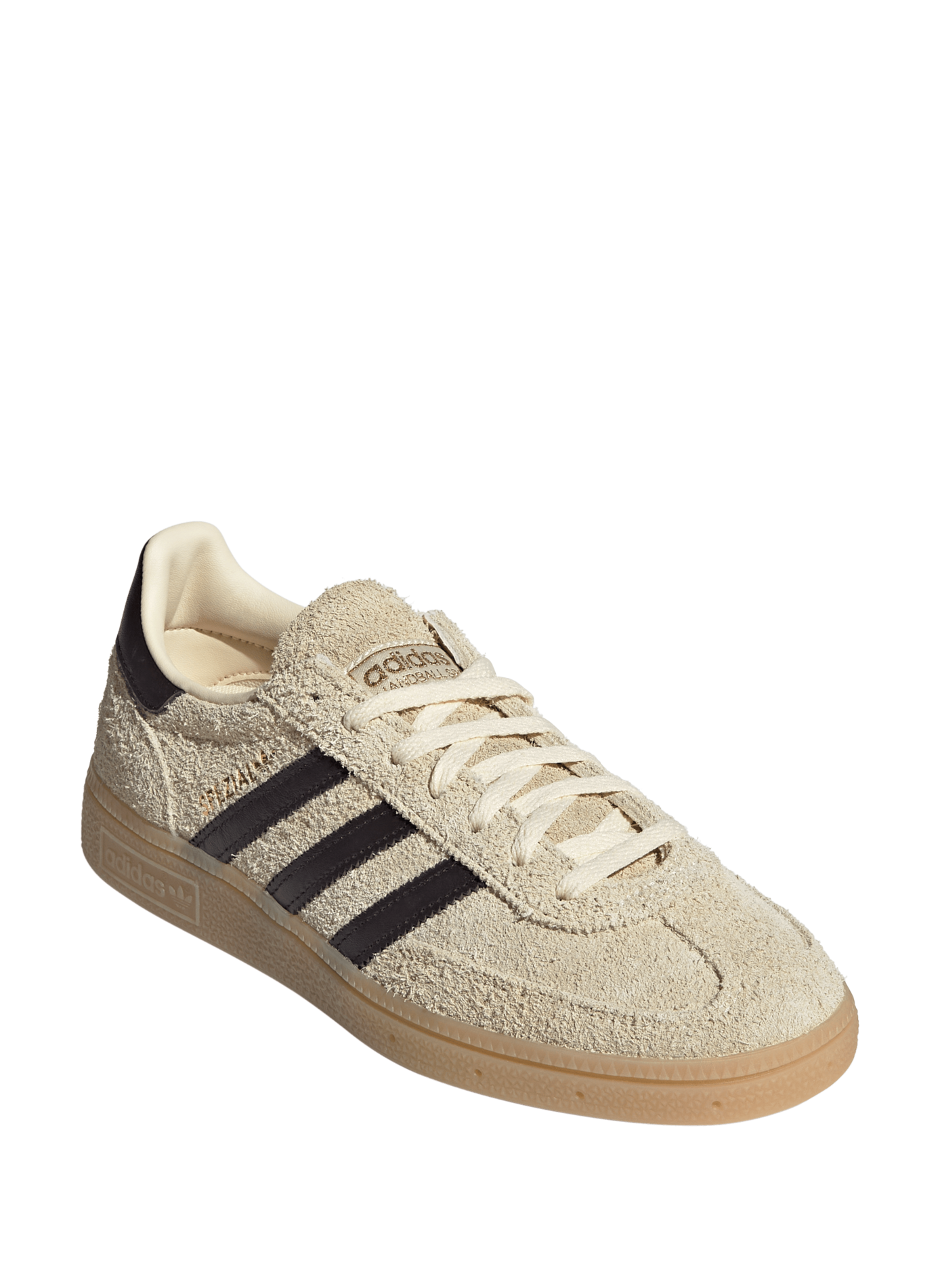 Baskets Handball Spezial en cuir ADIDAS Beige