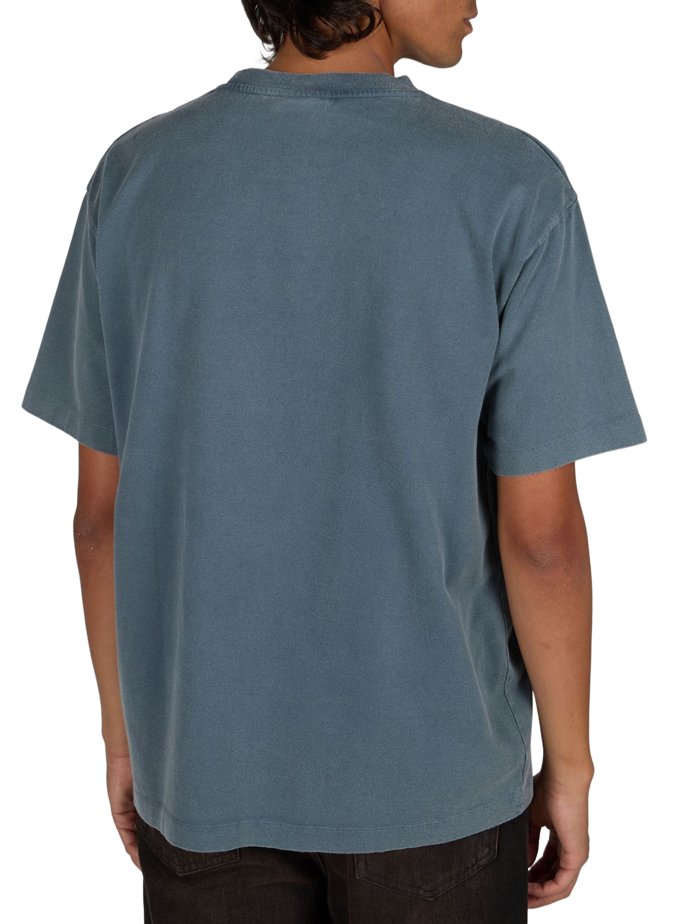 Oversize T-Shirt aus Baumwolle DROLE DE MONSIEUR Grau