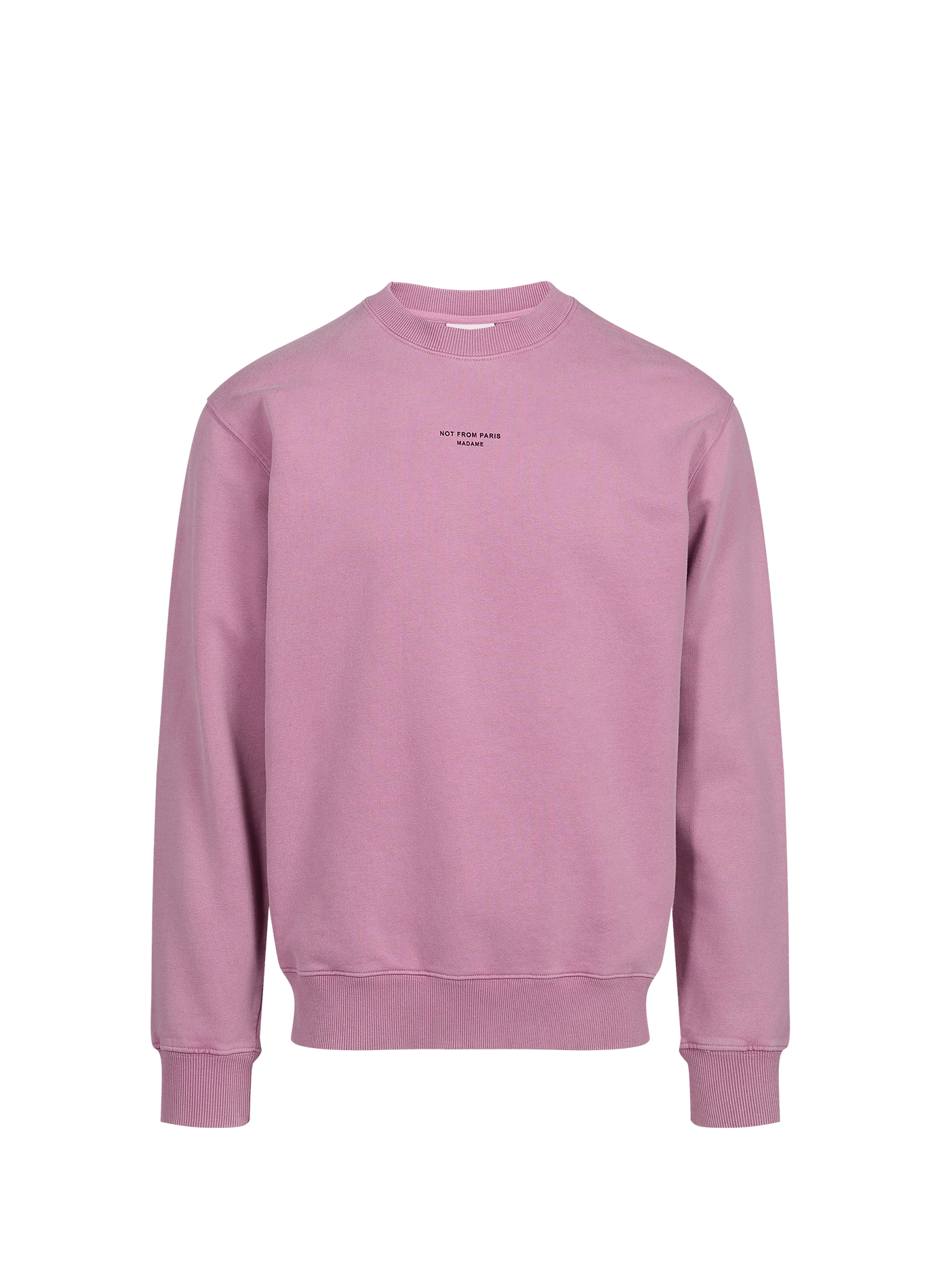 Cotton sweatshirt DROLE DE MONSIEUR Pink