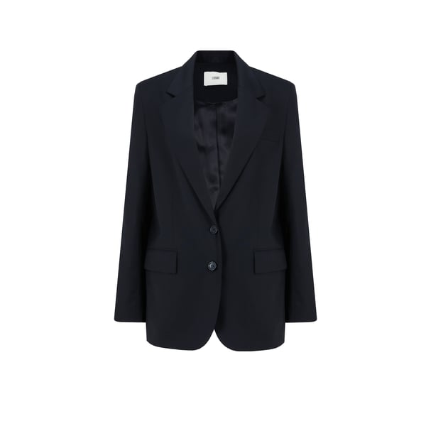 Blazer en laine mélangée