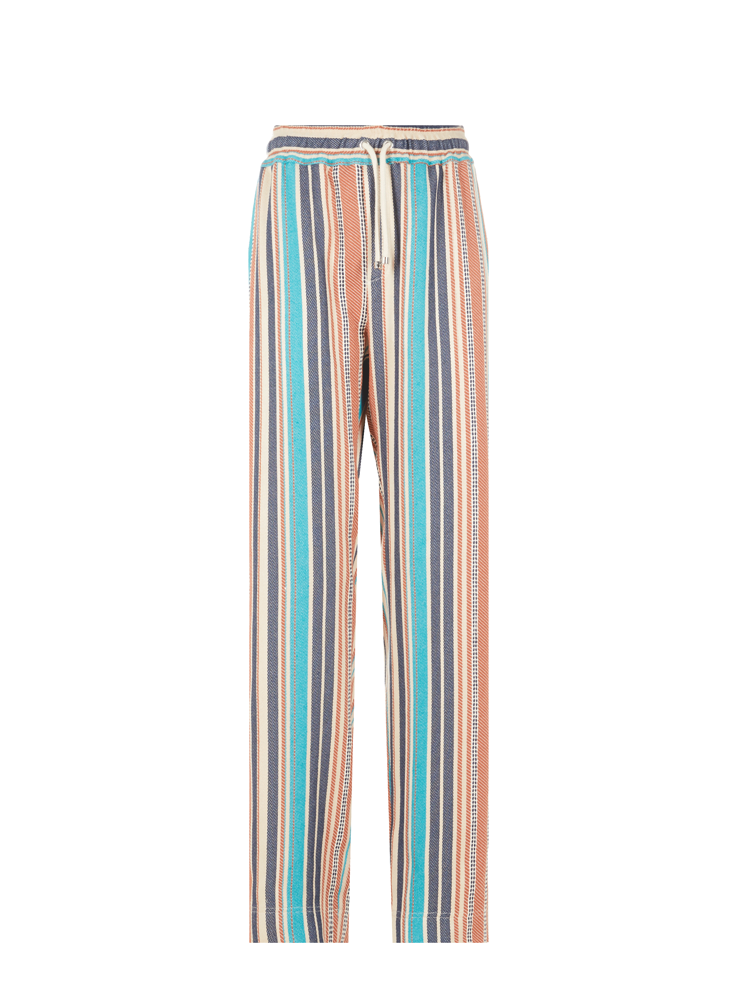 Pantalon rayé large