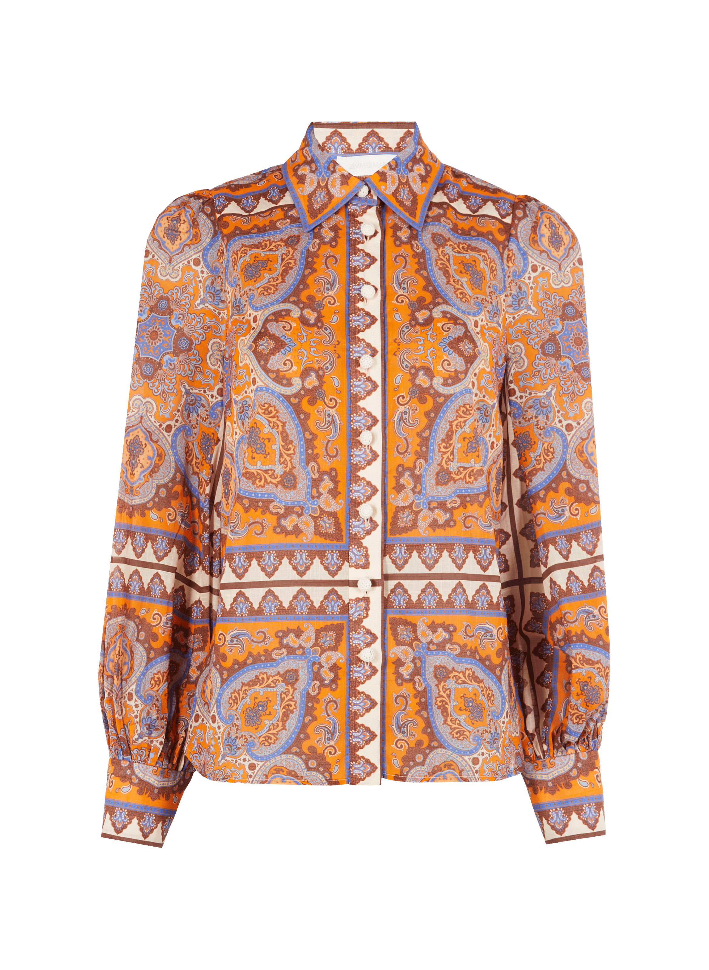 Chemise à motif jacquard