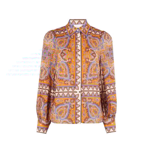 Chemise à motif jacquard