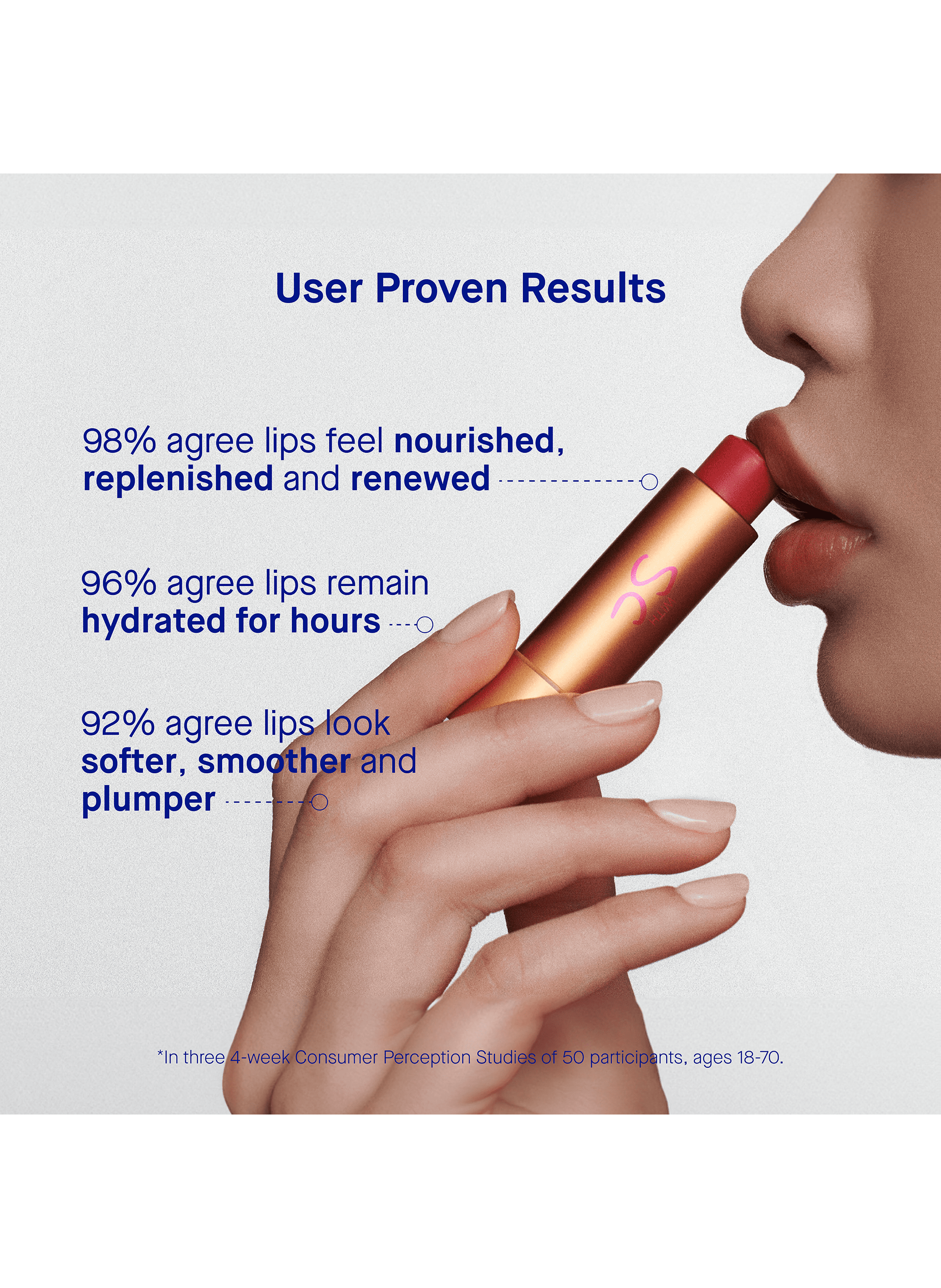 The Tinted Balm Shade 1 AUGUSTINUS BADER A sheer deep pink