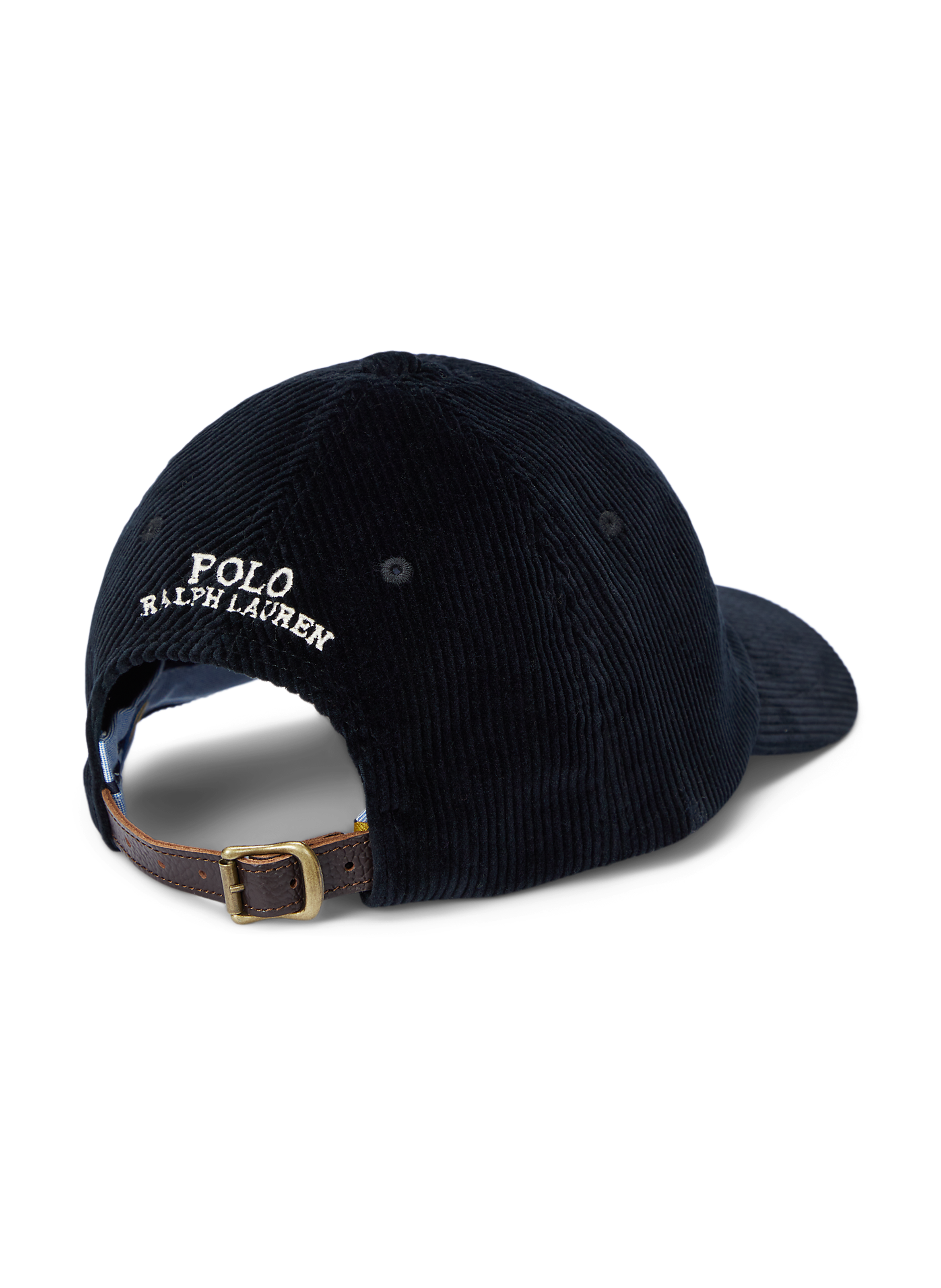 Corduroy baseball cap POLO RALPH LAUREN Black