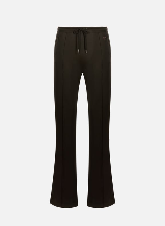 Pantalon droite à logo Marron by COURRÈGES COURRÈGES Pantalon droite à logo Marron