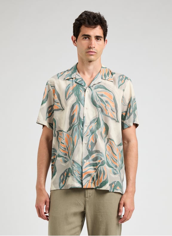 Plain shirt Beige by SELECTED SELECTED Plain shirt Beige