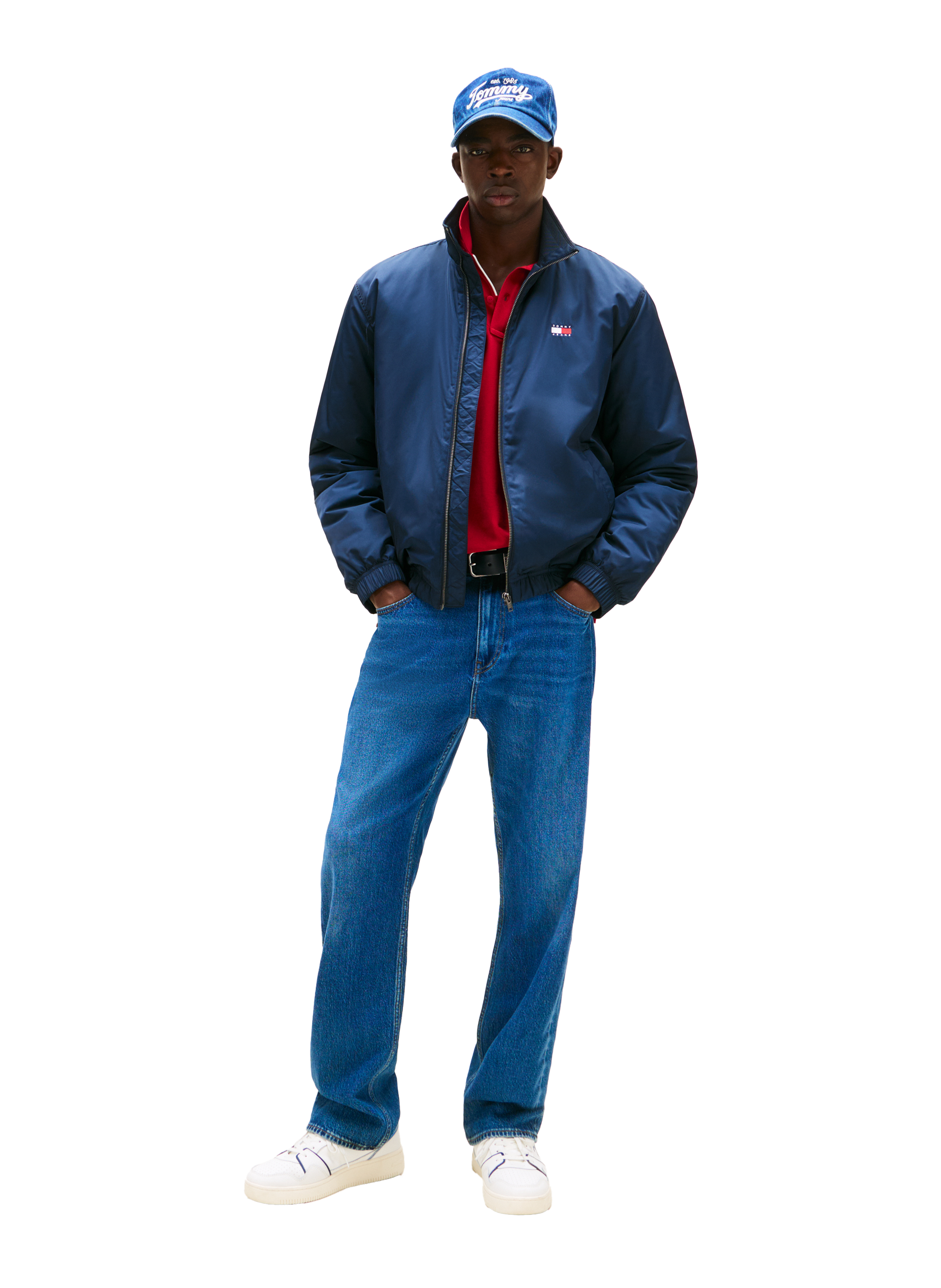 Waterproof jacket TOMMY HILFIGER Blue