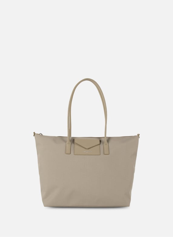 Large tote bag - Smart KBA | Grey by LANCASTER Large tote bag - Smart KBA Grey